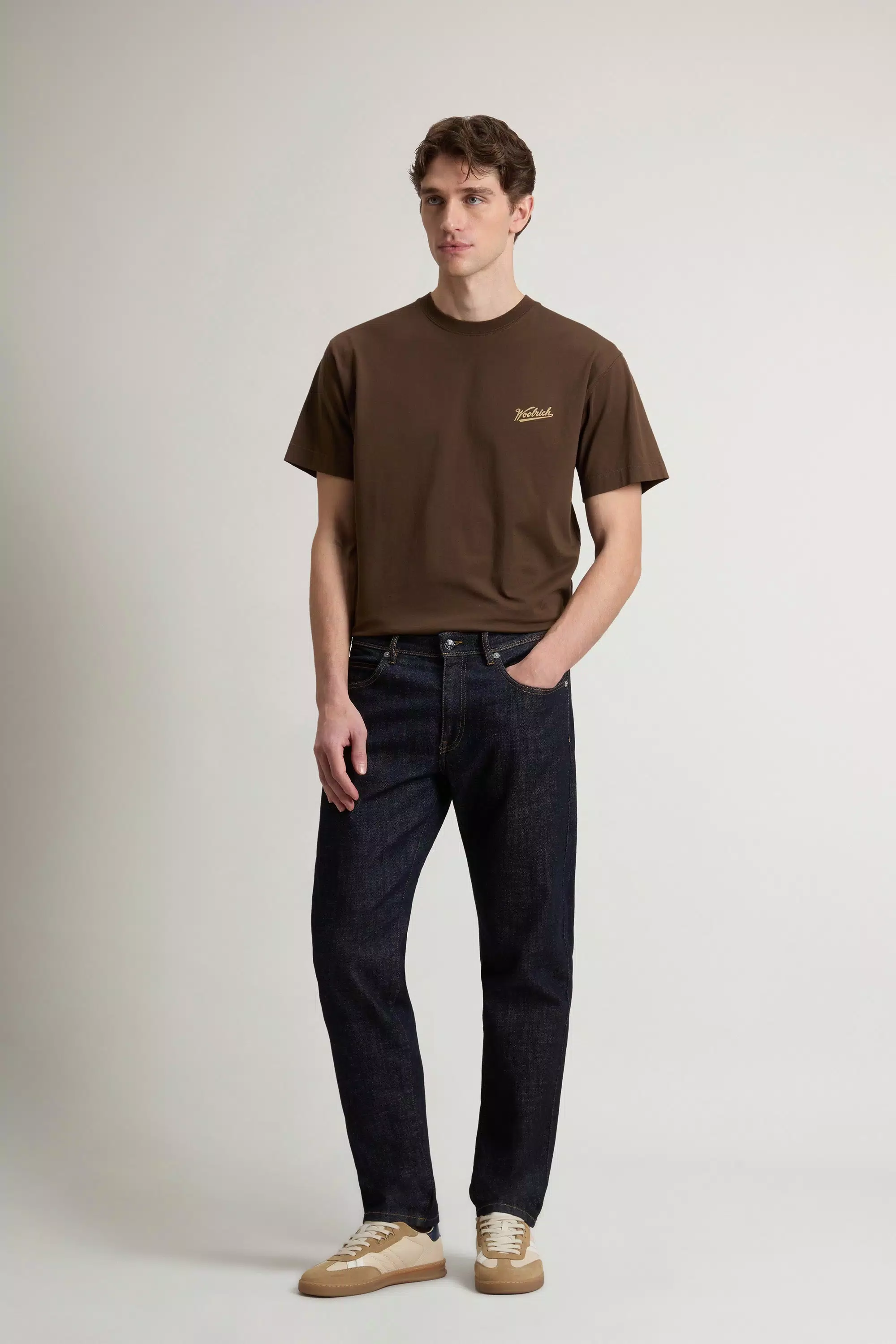 Pantalones vaqueros elásticos - Azul índigo medio