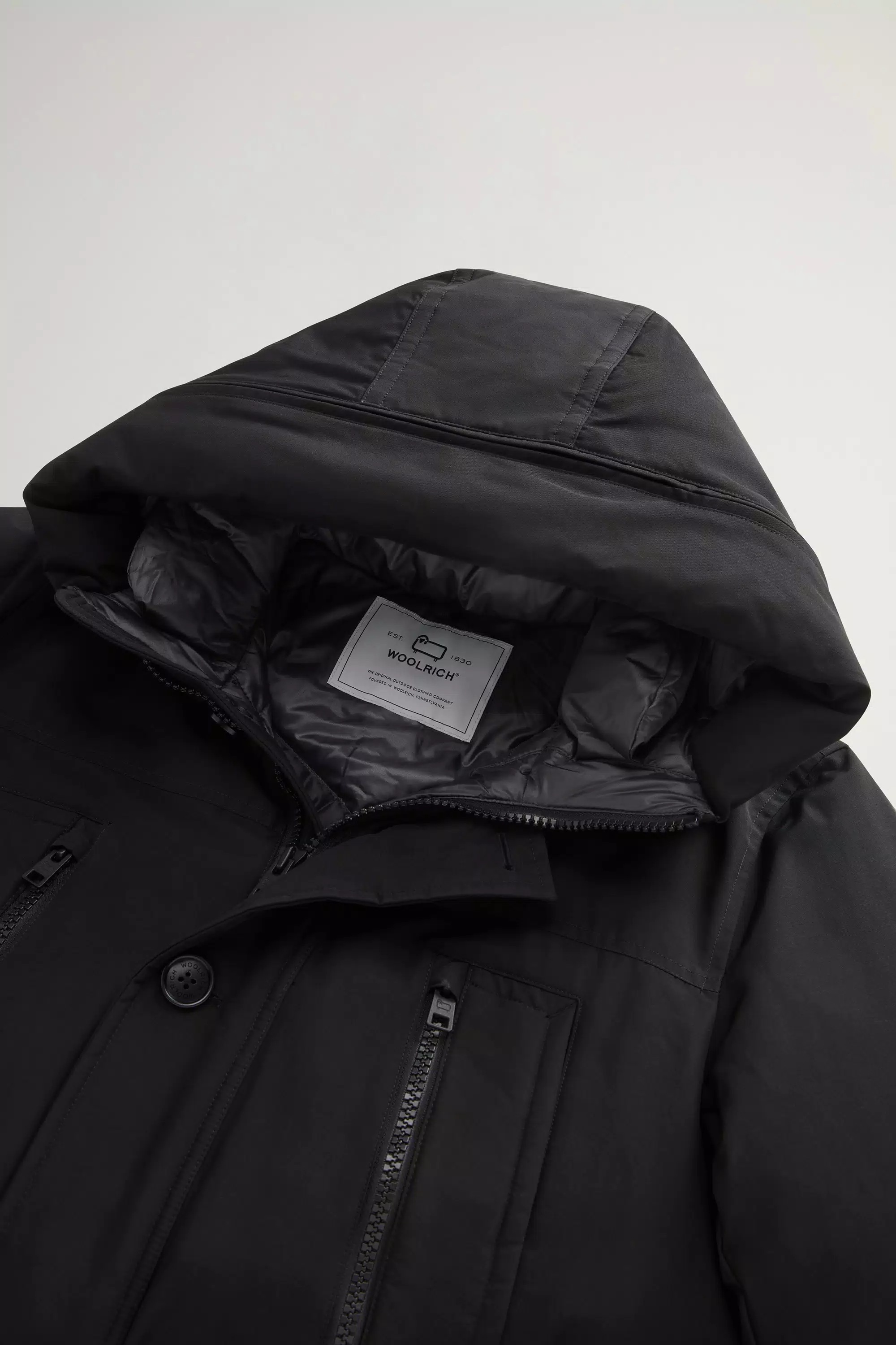 Parka Ártica Evolution en Tela Ramar - Negro