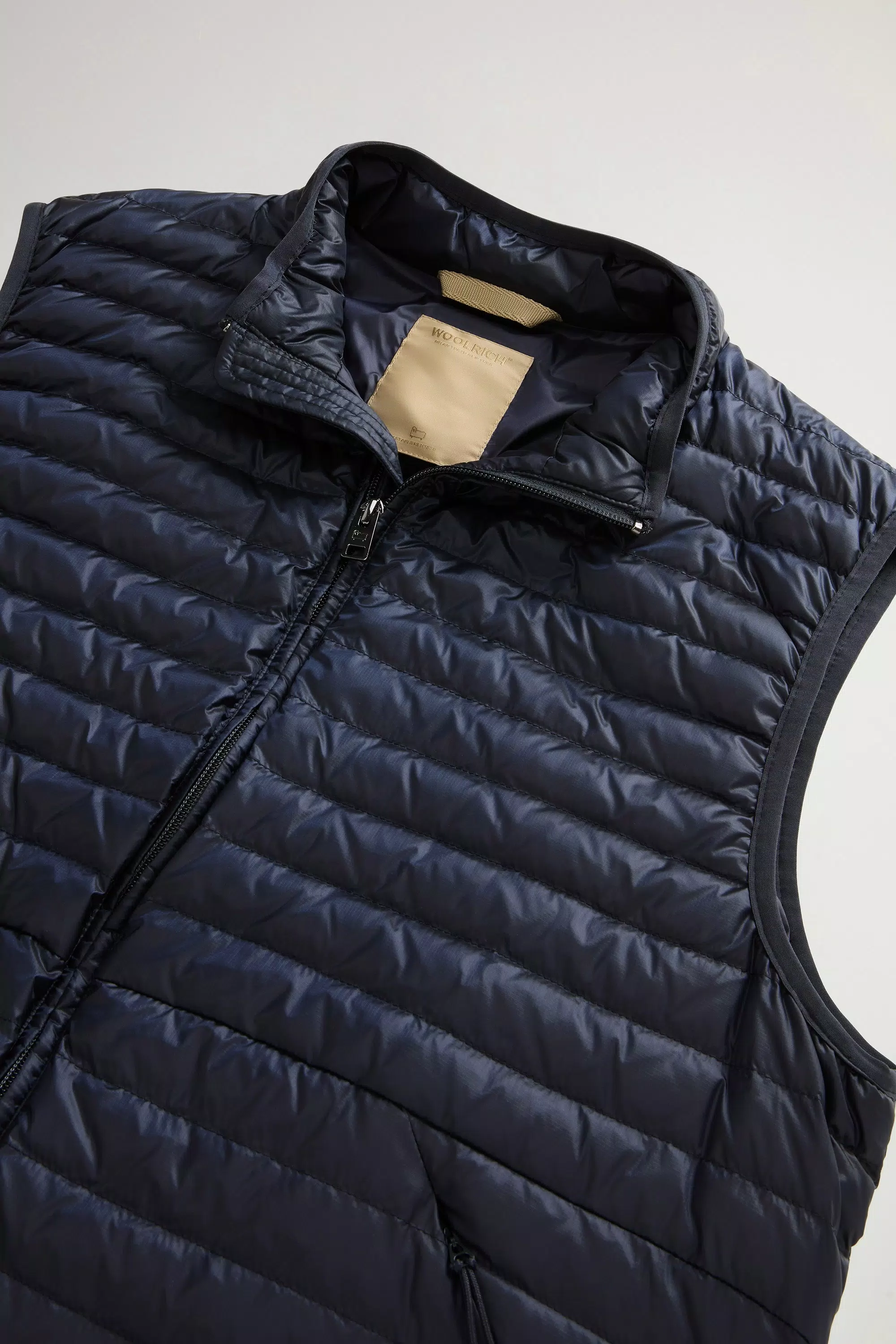 Chaleco acolchado Allen en nylon ripstop - Azul Melton