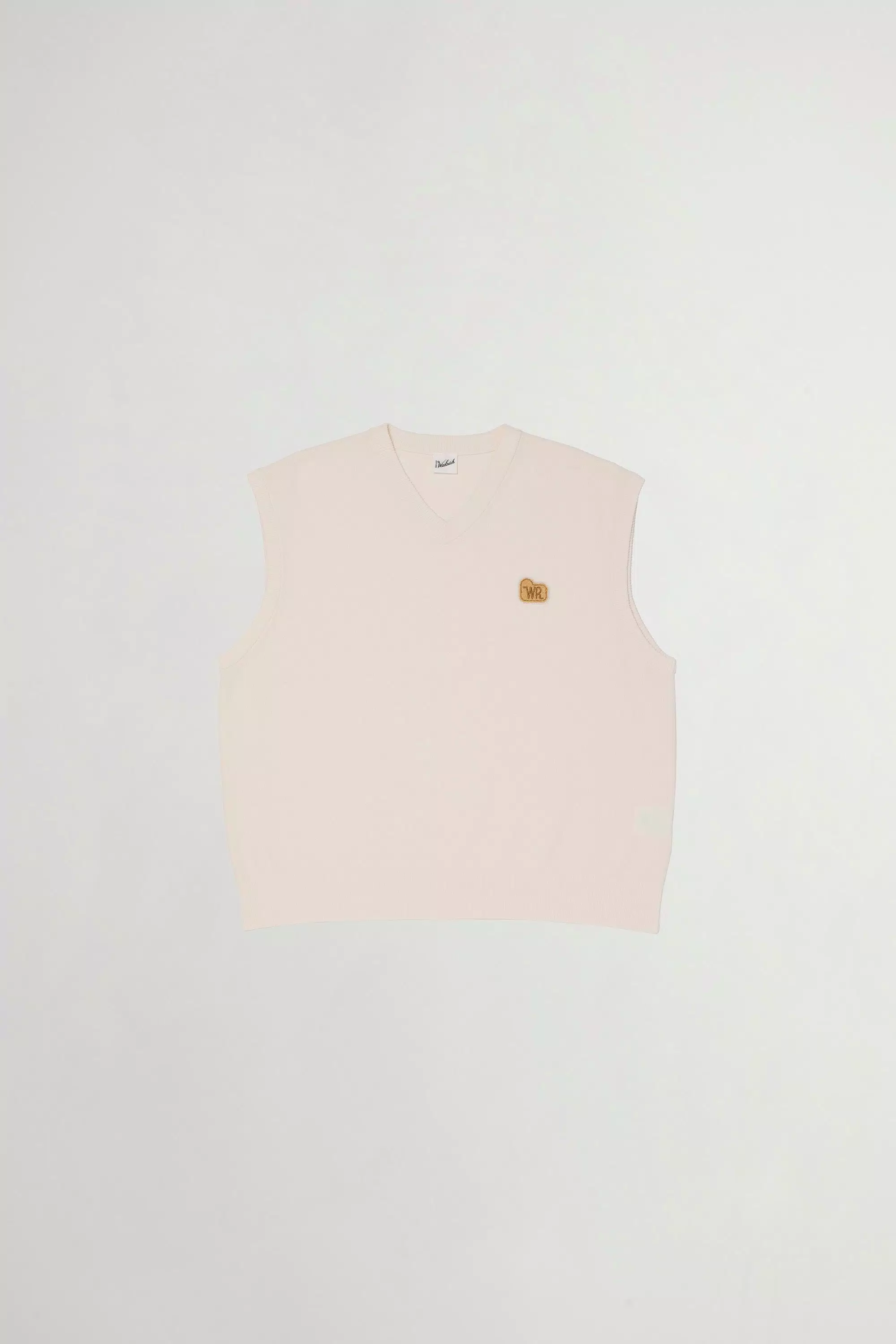 Chaleco de Piqué de Algodón Puro - Blanco