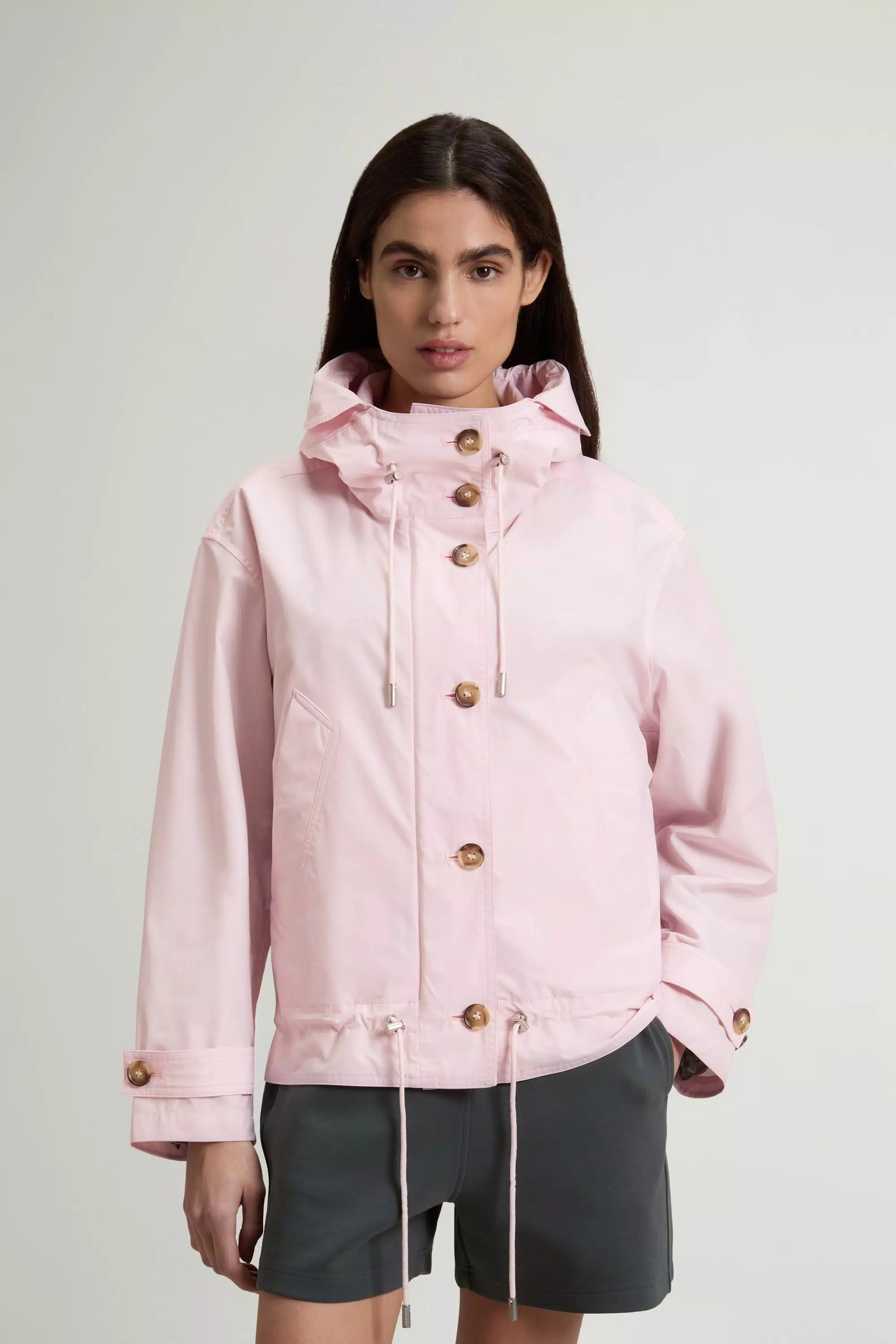 Parka Corta Urban Touch - Lila Claro