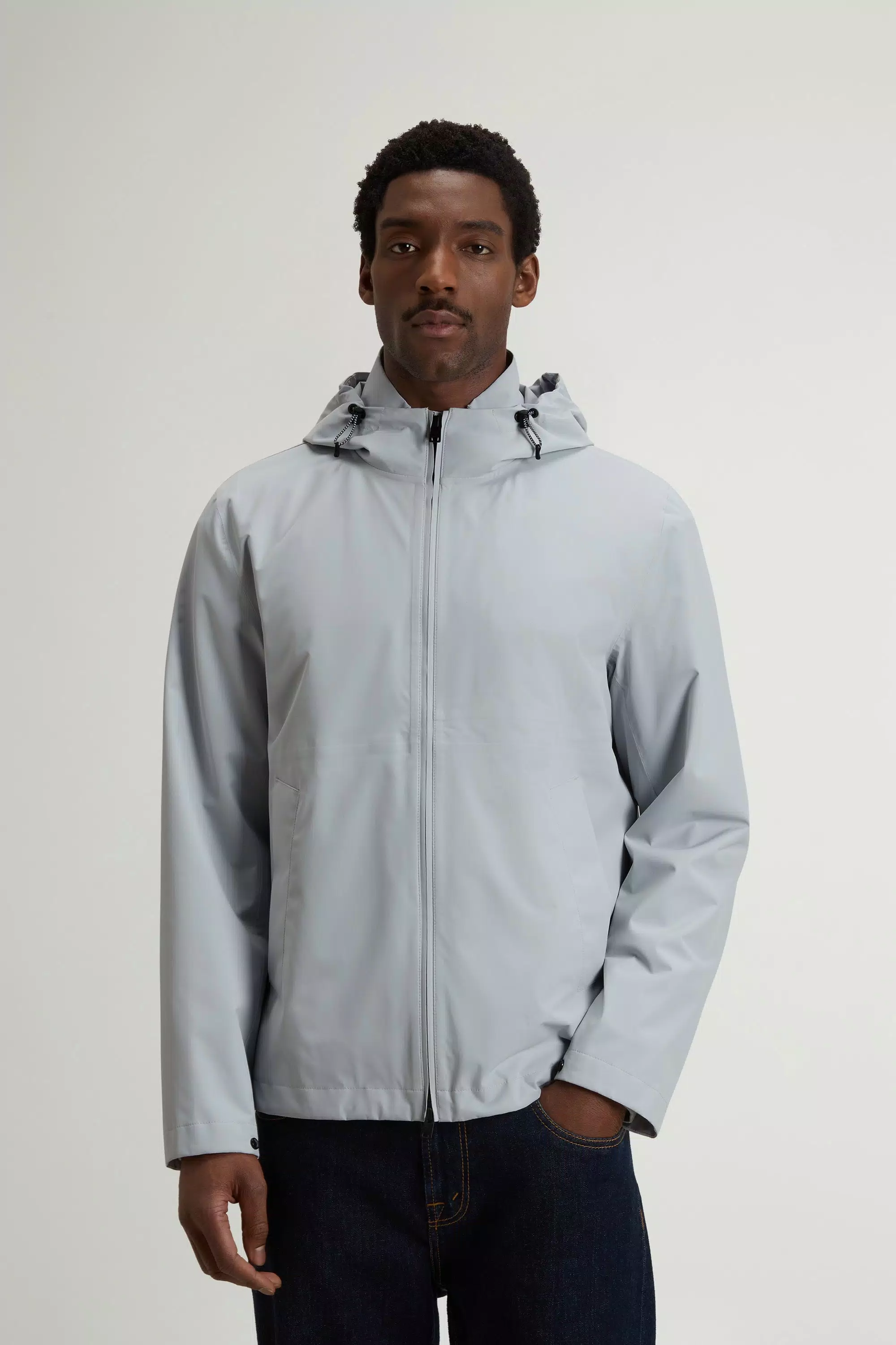 Chaqueta Pacific en tejido de dos capas - Niebla del Puerto