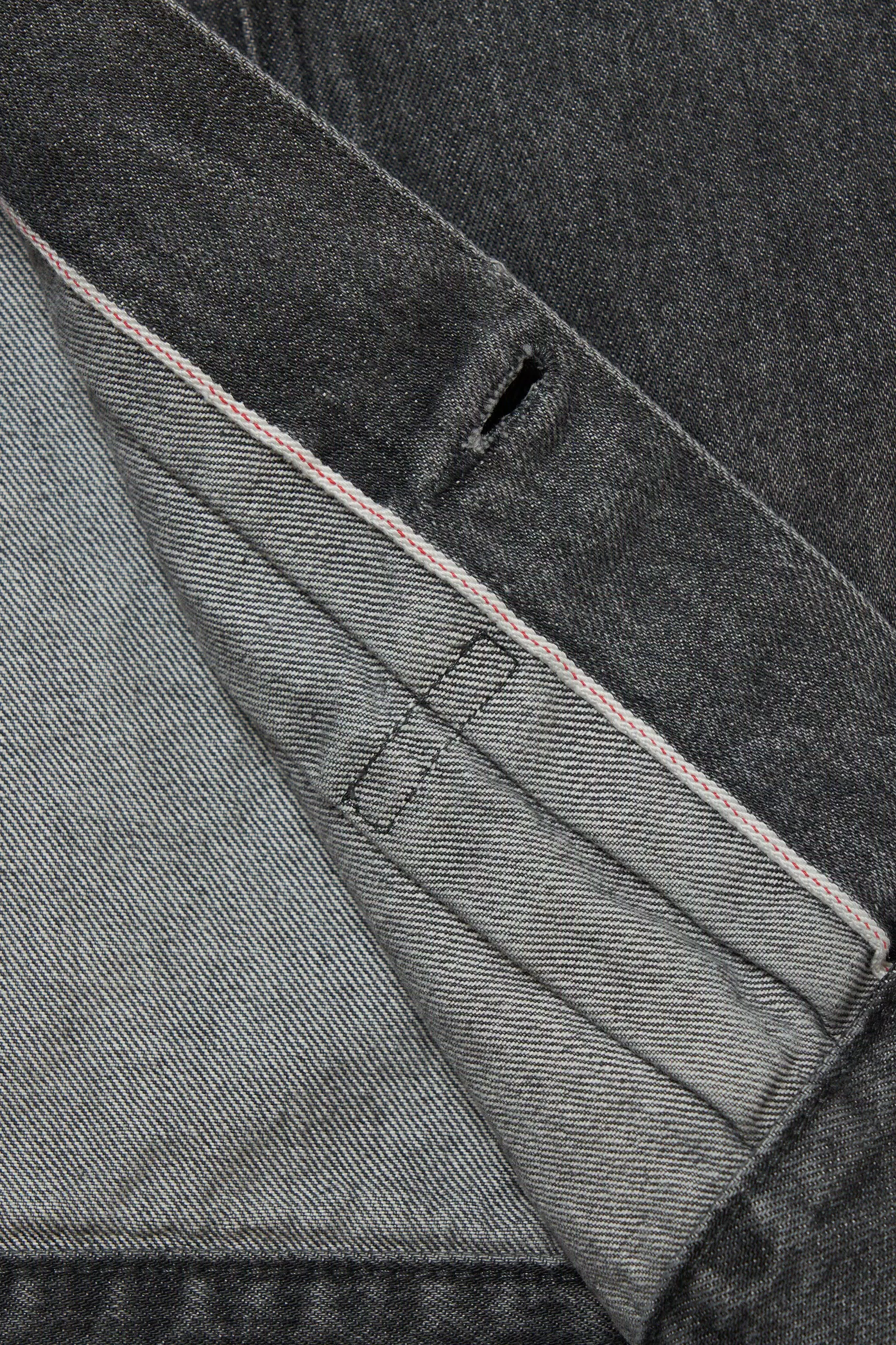 Chaqueta de denim de algodón puro - Gris