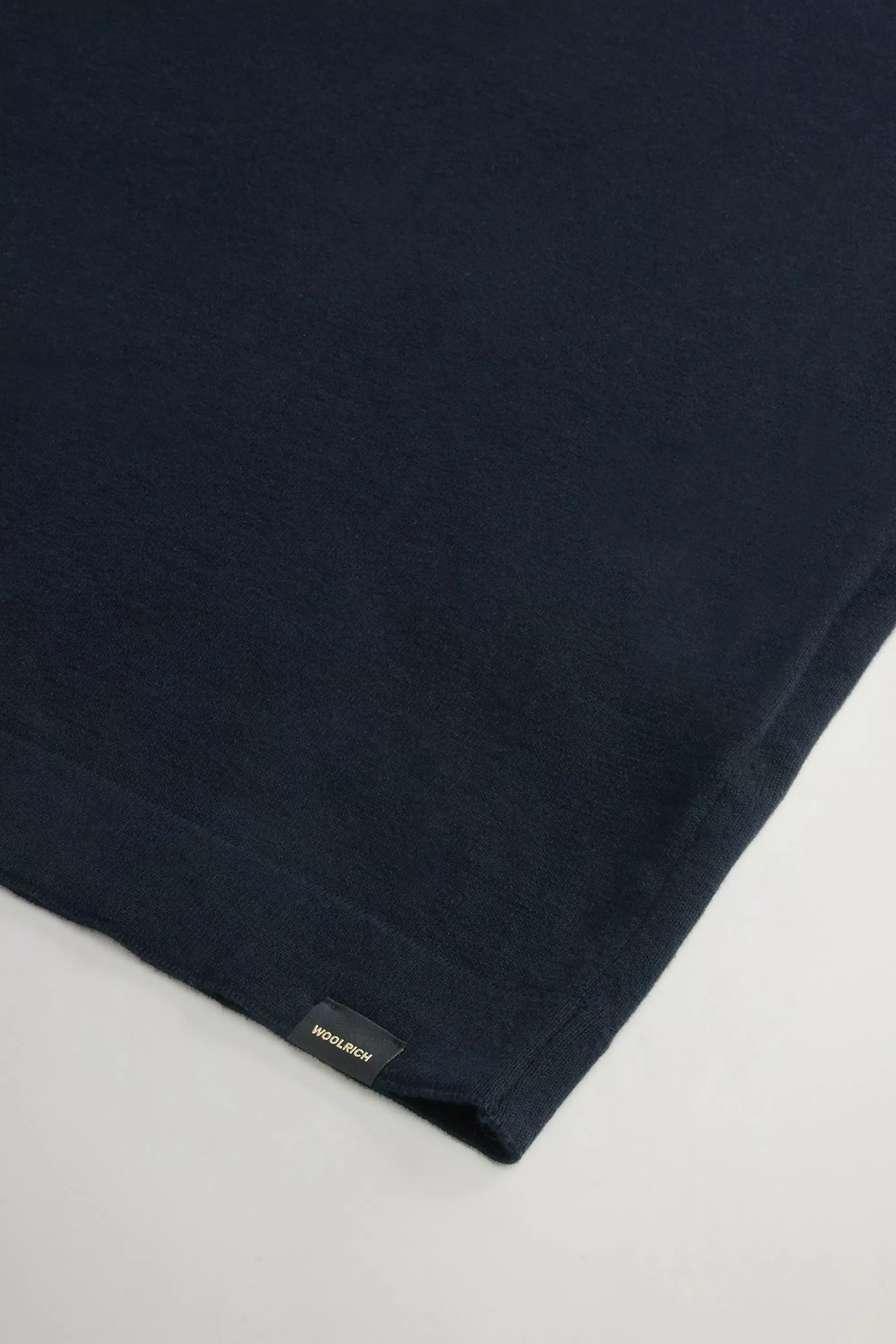 Camiseta de punto de algodón puro - Azul Melton