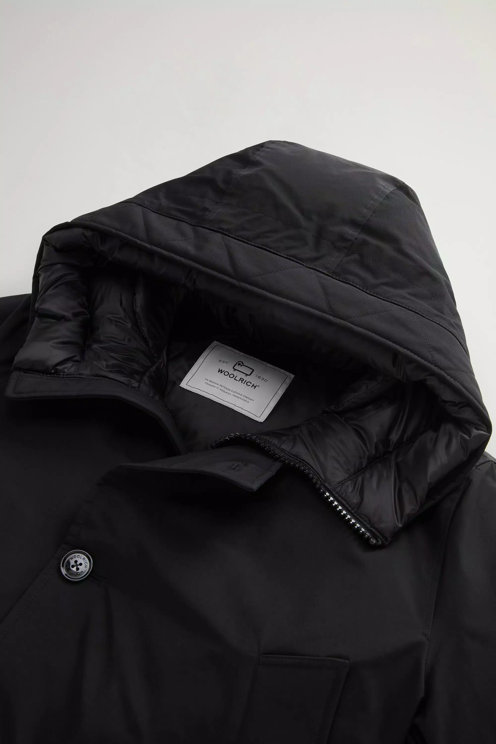 Anorak Ártico en Tela Ramar - Negro