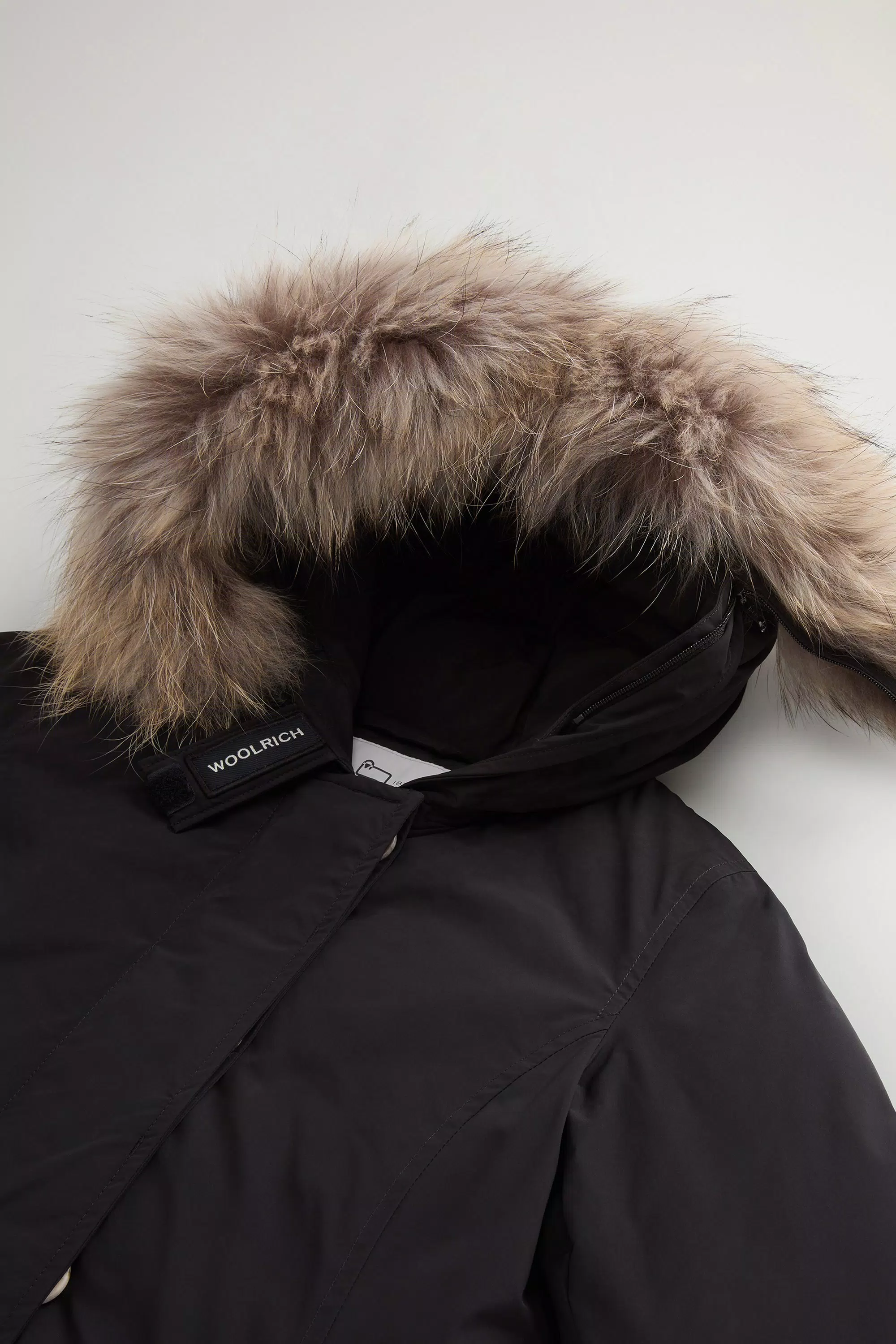 Parka de niña Arctic en tejido Urban Touch - Negro