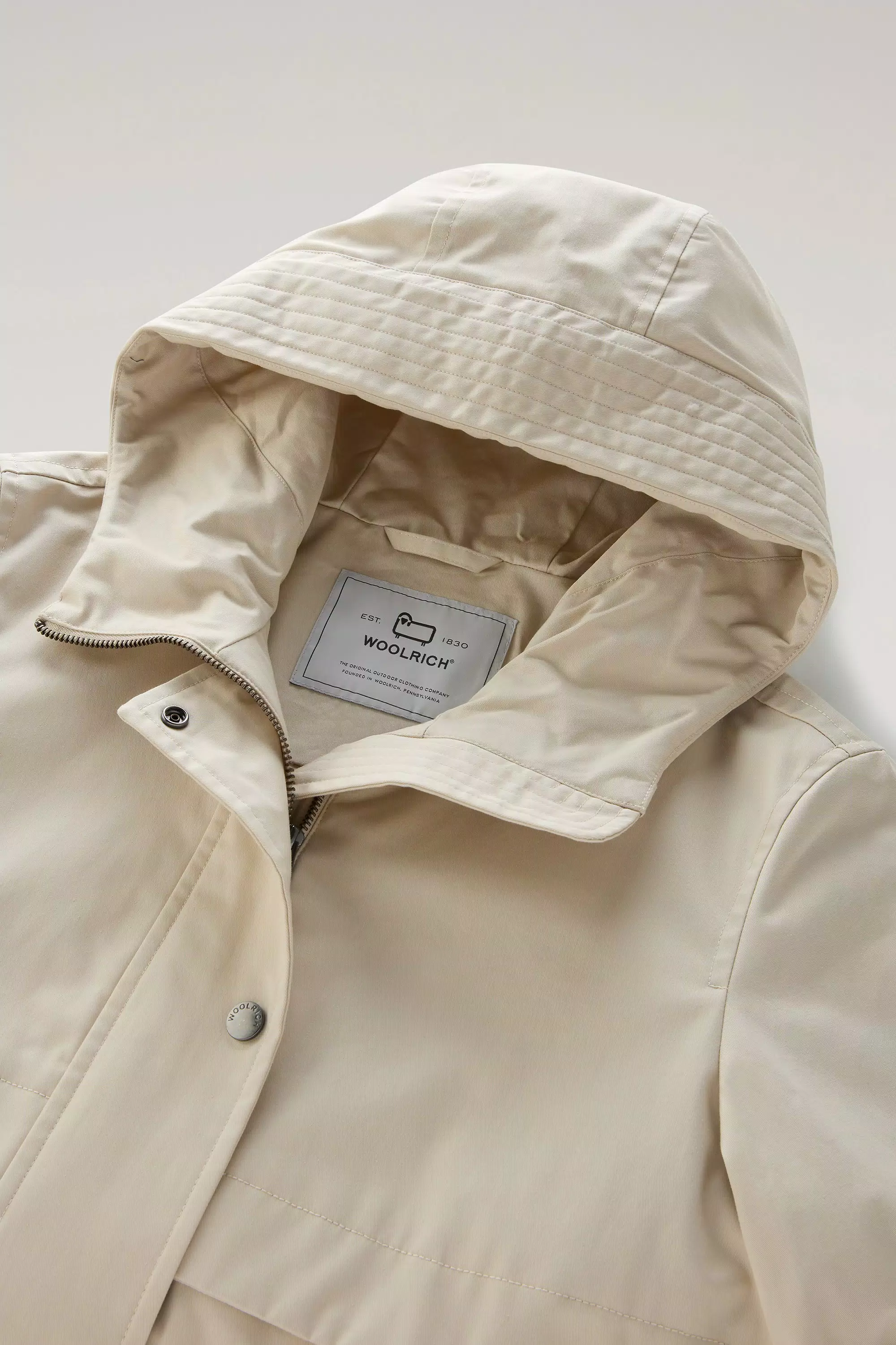 Parka ligera Havice en mejor algodón - Roble claro