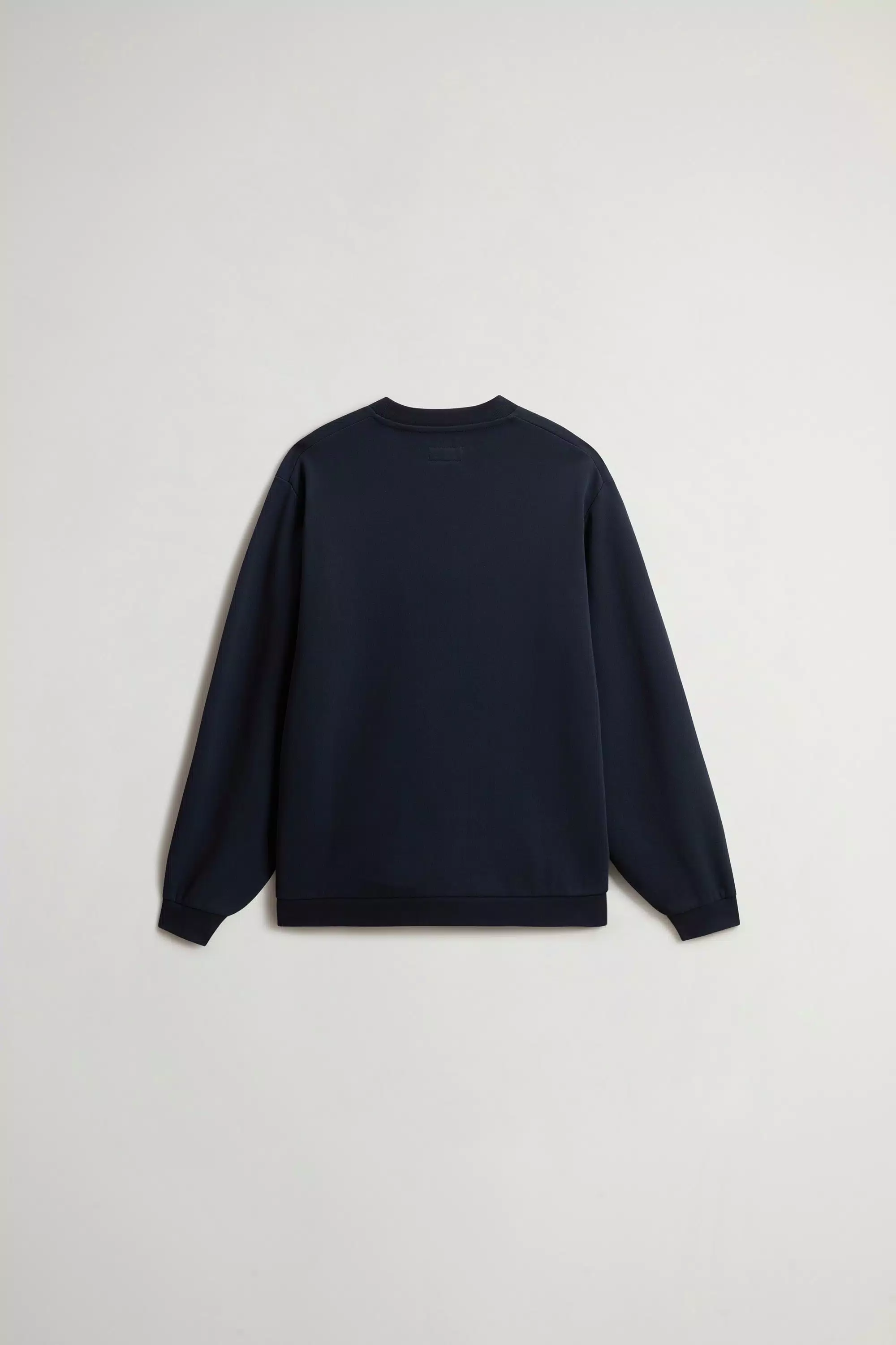 Sudadera con cuello redondo para niños en algodón puro - Azul Melton
