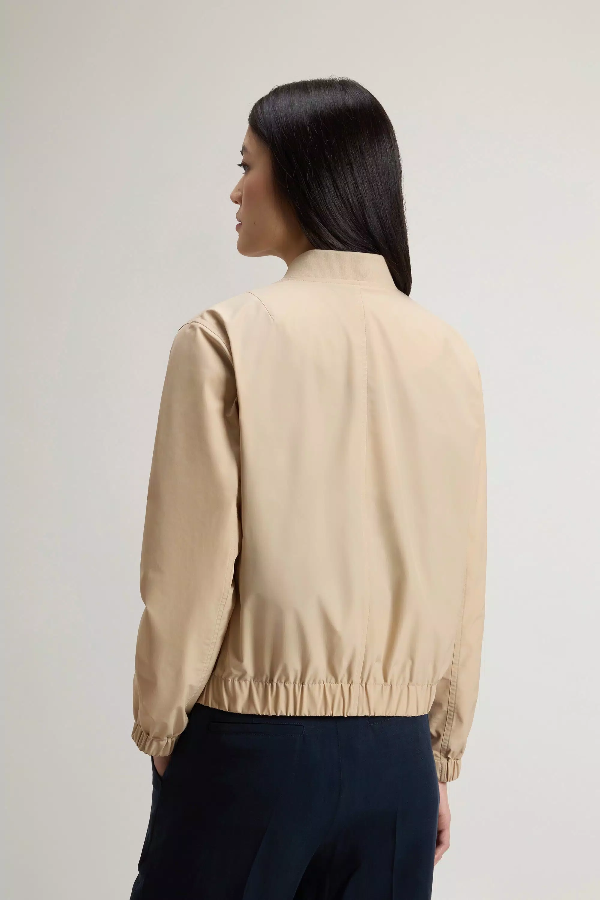 Chaqueta Bomber Urban Touch - Blanco Pimienta