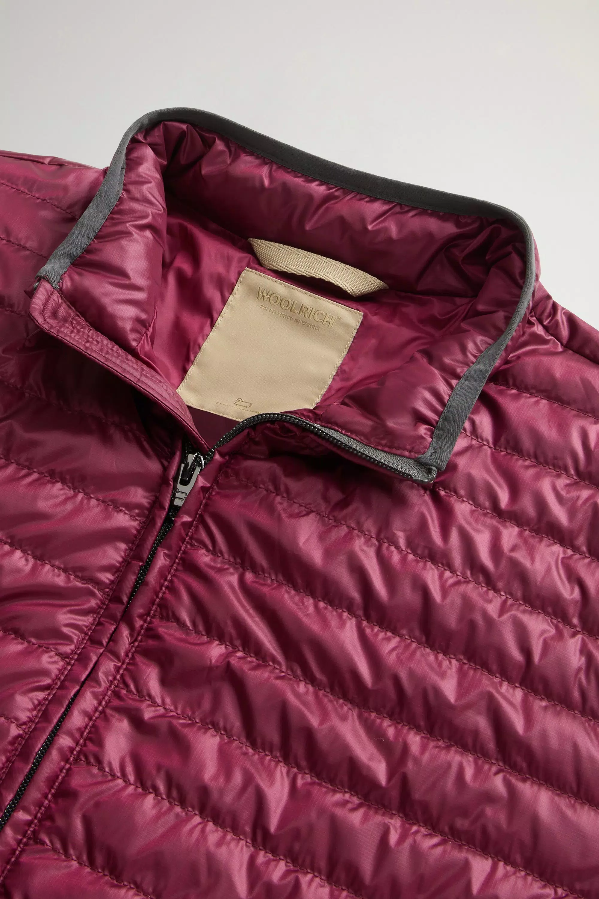Chaqueta de plumón Allen ligera en nylon ripstop - Rododendro