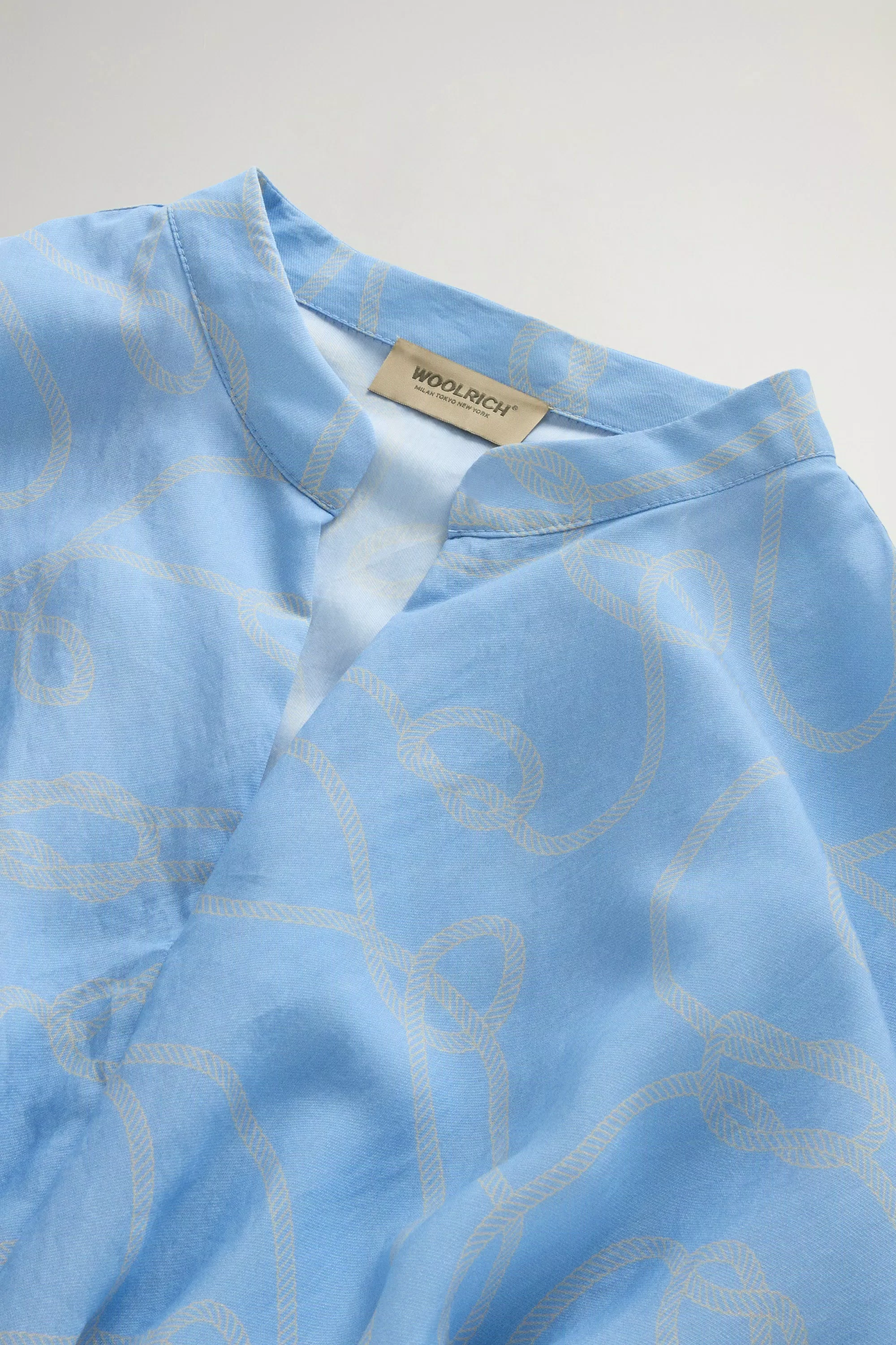 Vestido de mezcla de Lyocell - Aroma Azul Cuerda