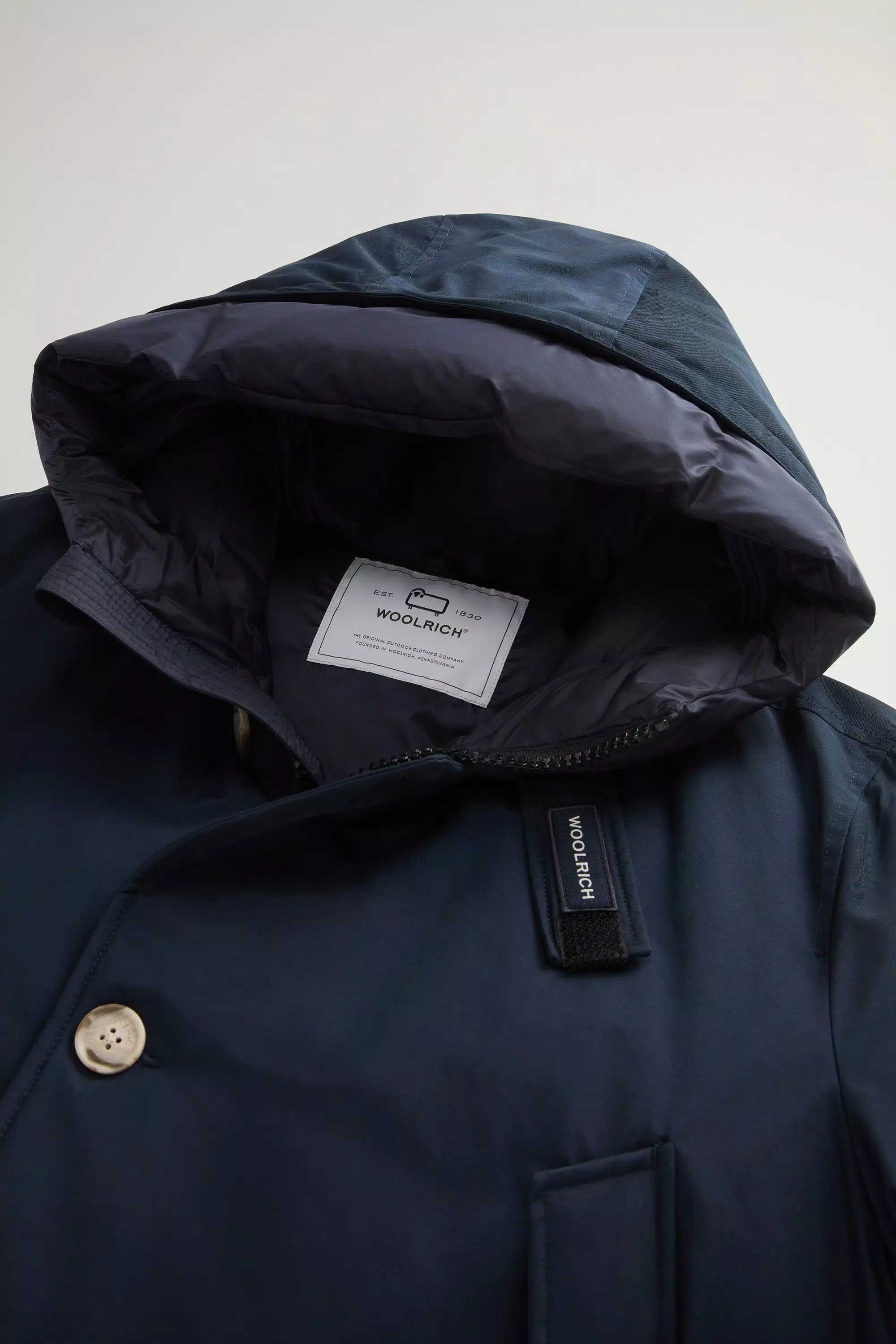 Parka Ártica en tela Ramar - Azul Melton