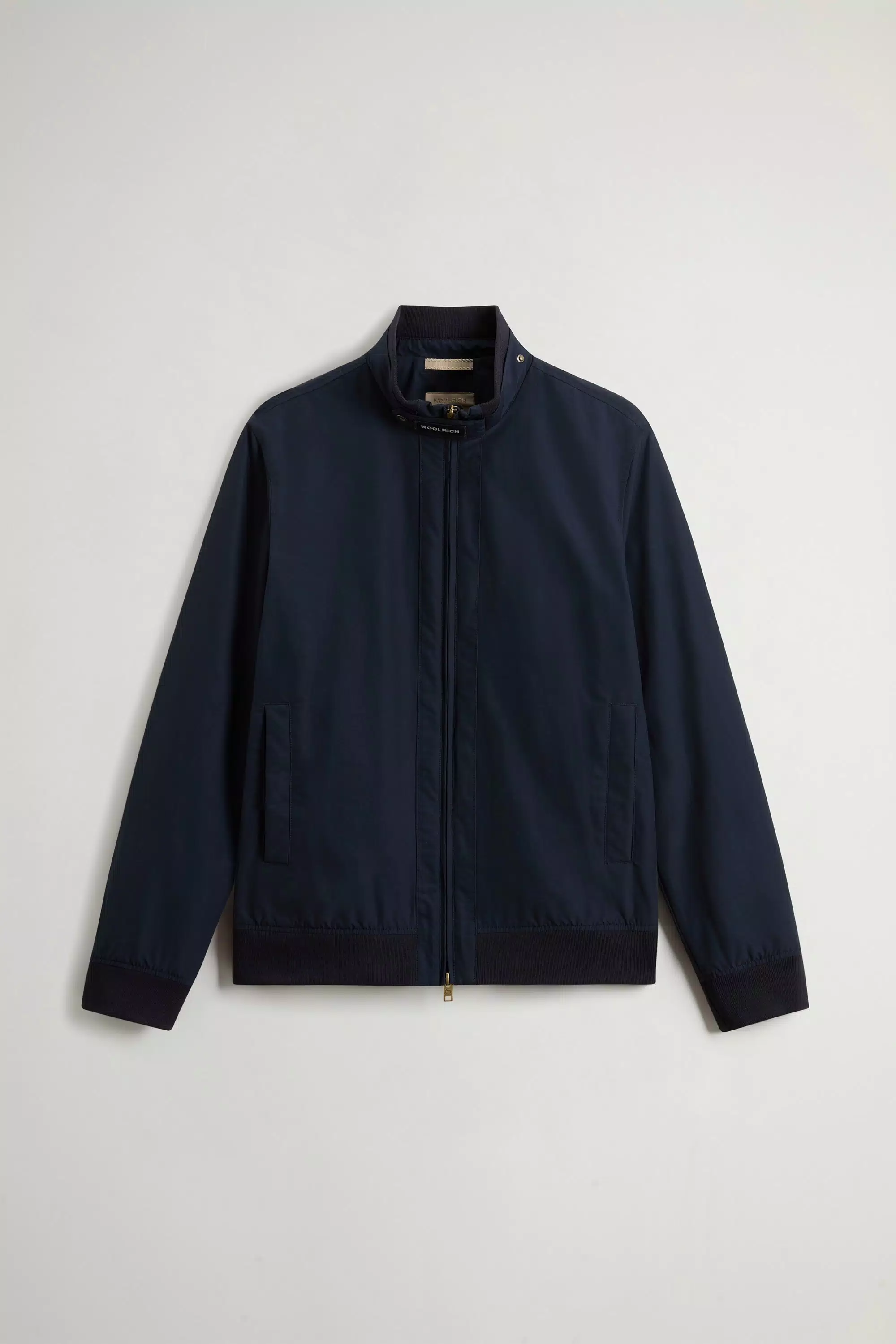 Chaqueta bomber Lewis en tejido de algodón Light Ramar - Azul Melton