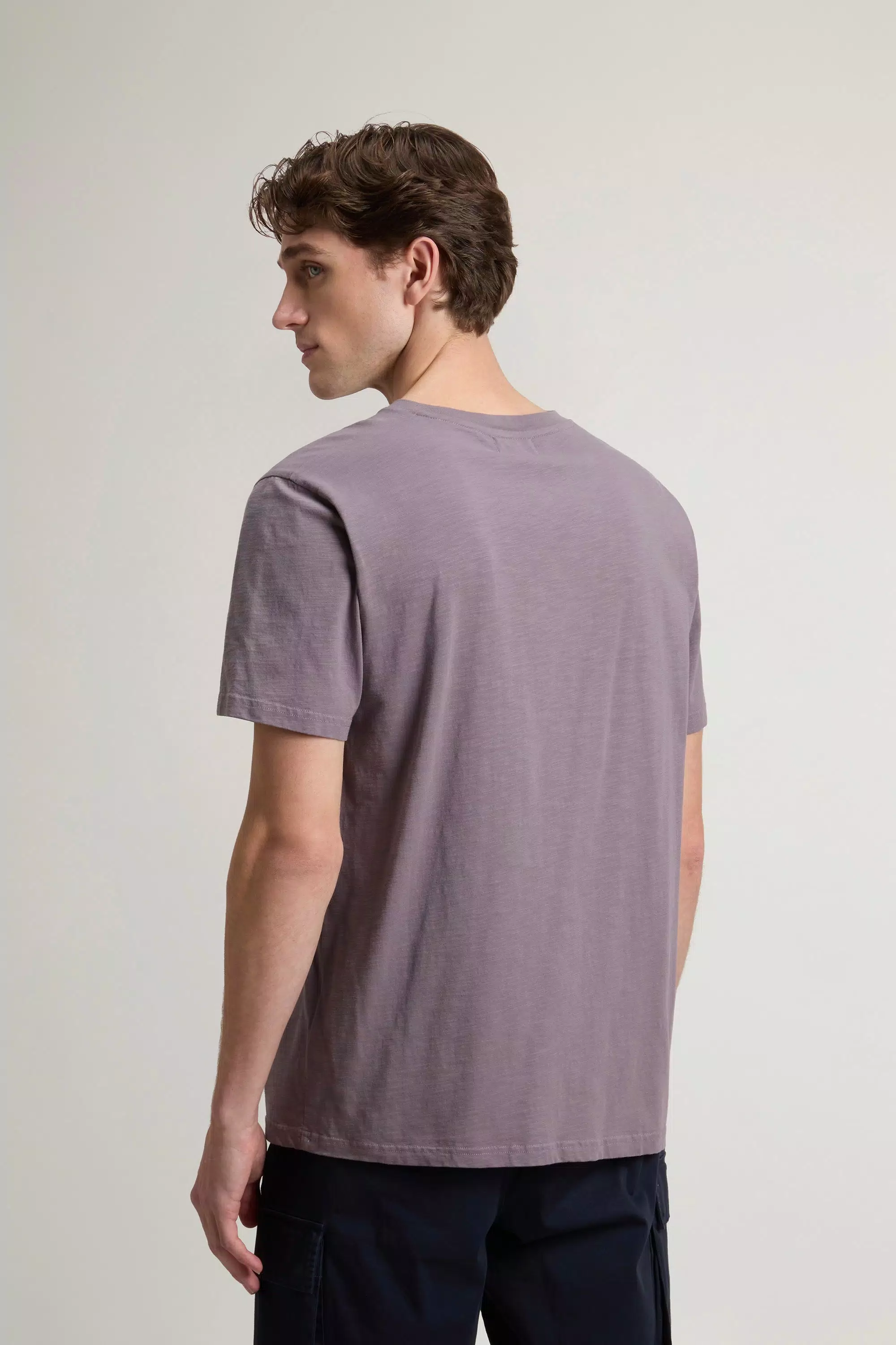 Camiseta Slub de Algodón Puro - Tiburón