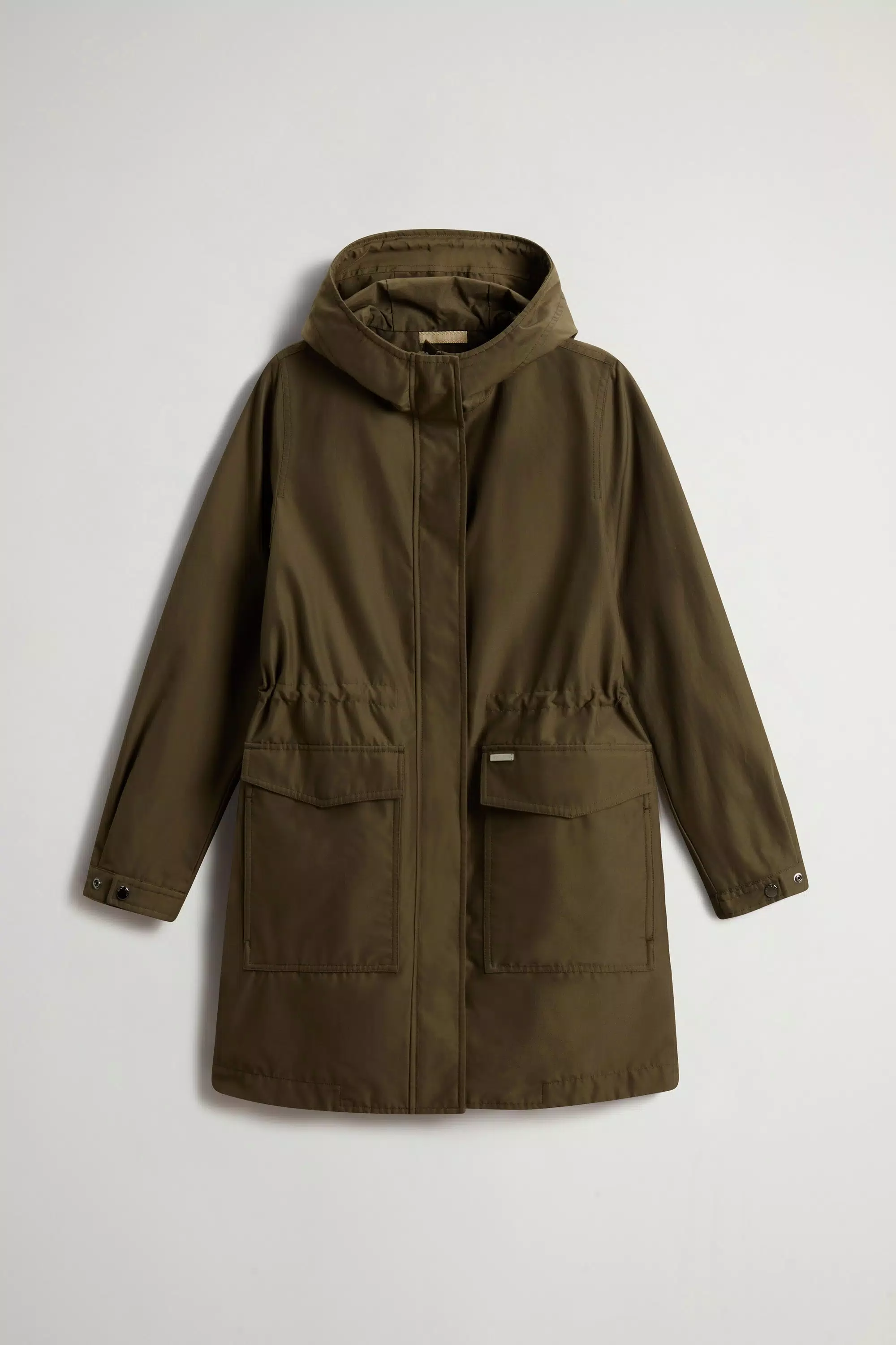 Parka en Light Ramar - Verde Oscuro