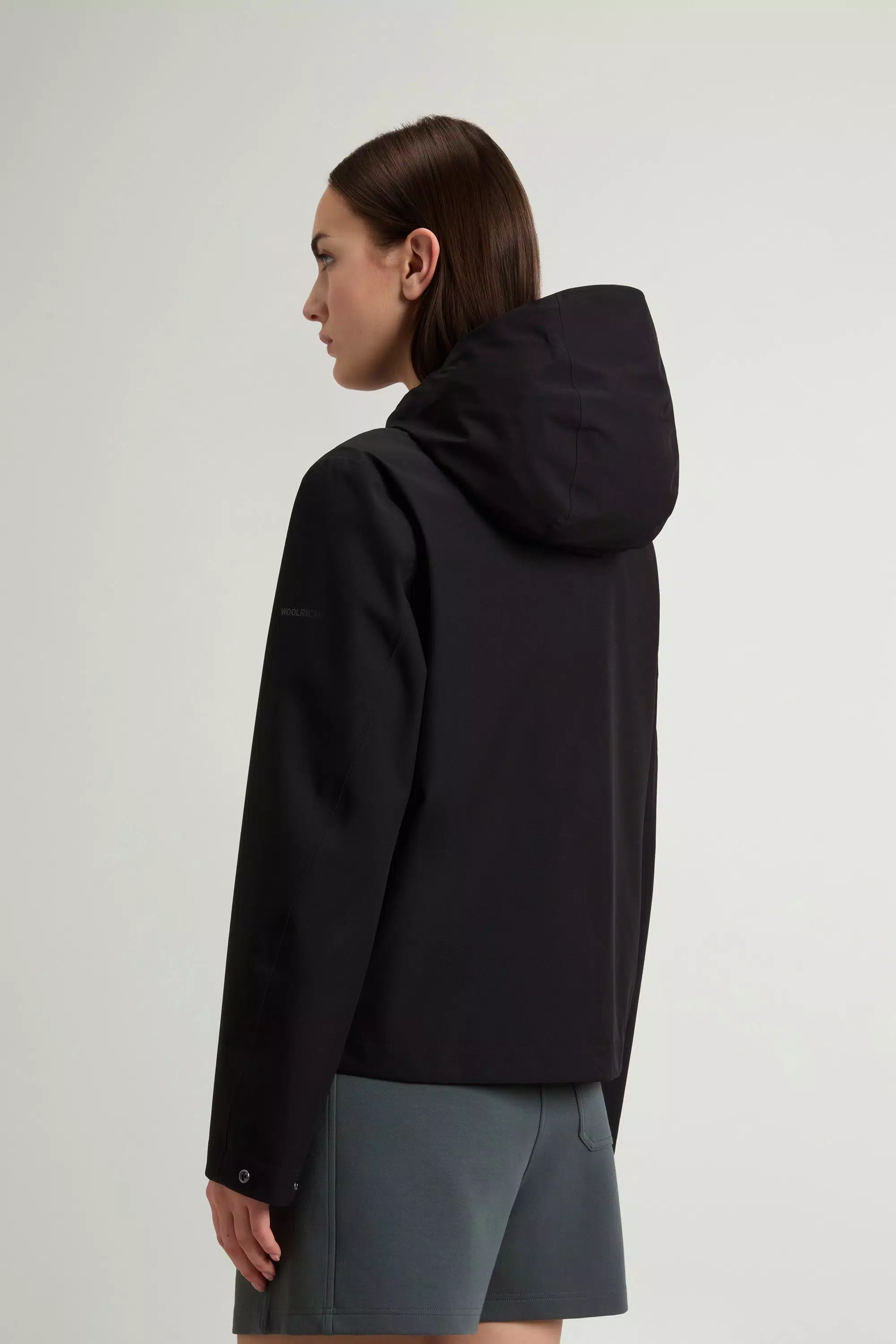 Chaqueta Elástica Ligera - Negro