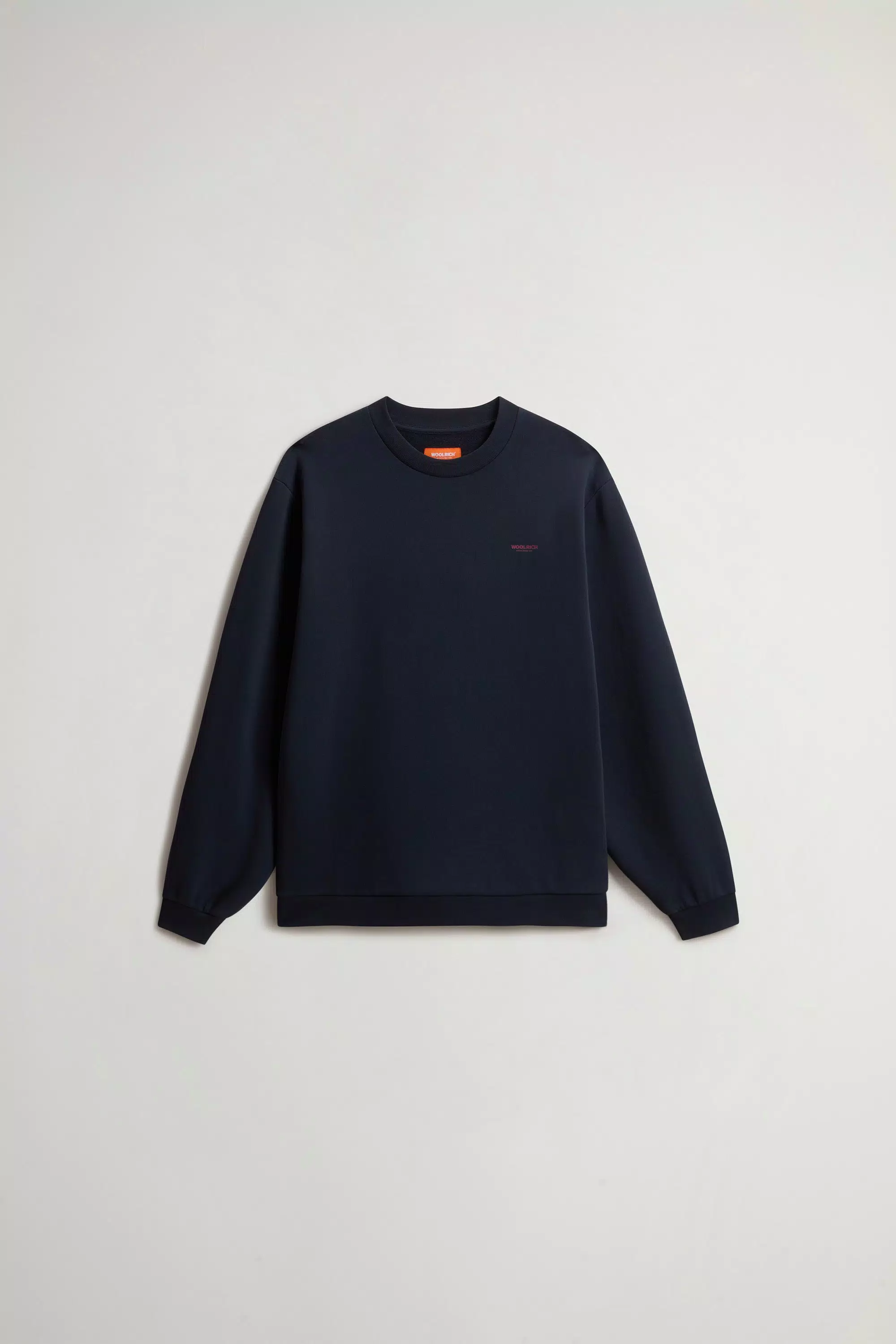 Sudadera con cuello redondo para niños en algodón puro - Azul Melton