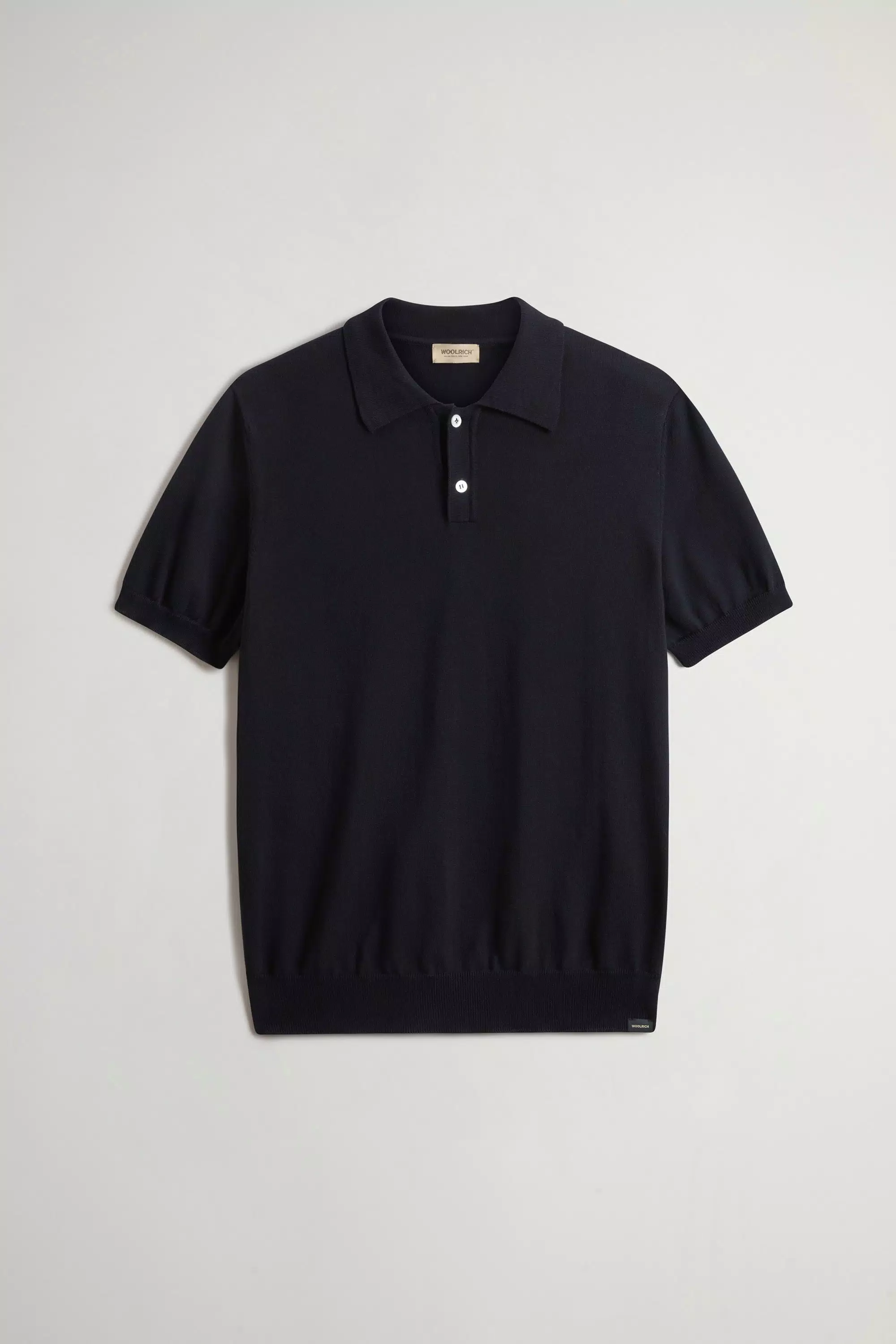 Camiseta de Piqué de Algodón 100% Puro - Azul Melton