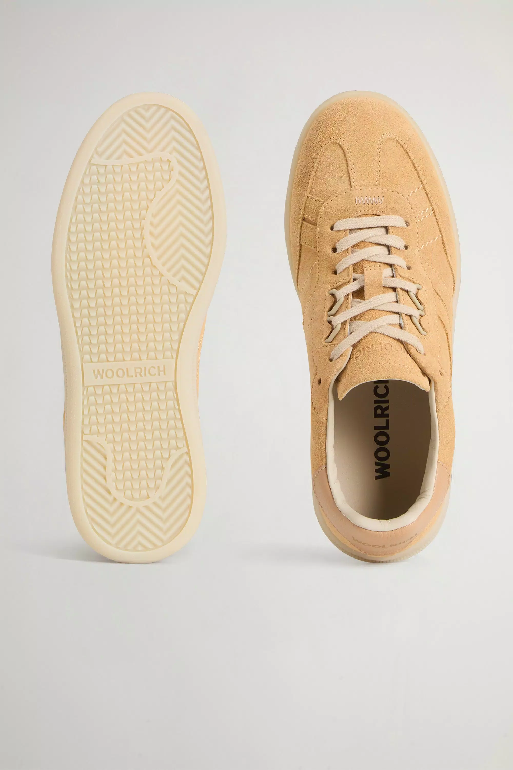 Zapatillas de Tenis Doubleu en Seda - Ocra