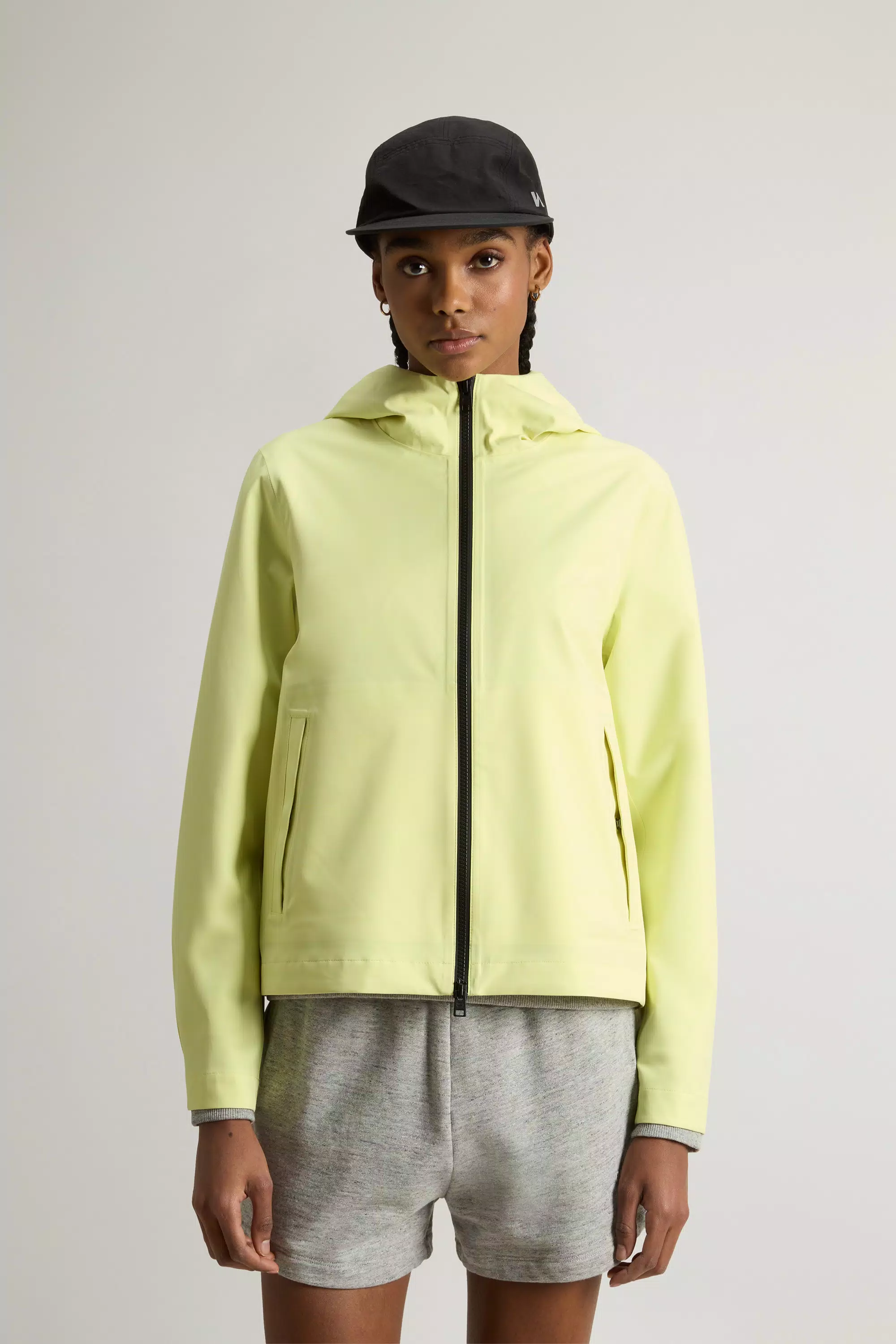 Chaqueta Elástica Ligera - Perla Amarilla