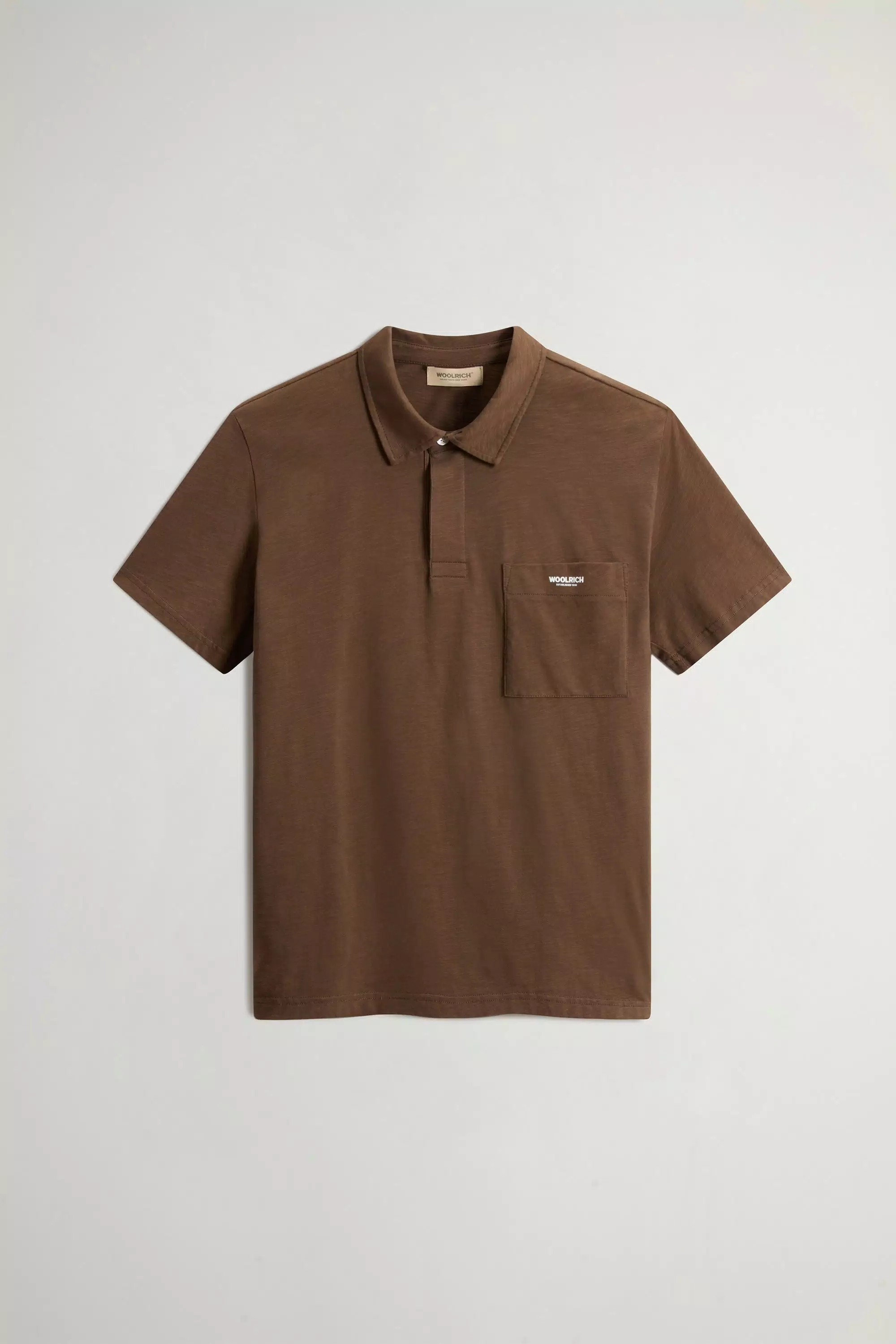 Camiseta Polo Slub de Algodón Puro - Negro Gris