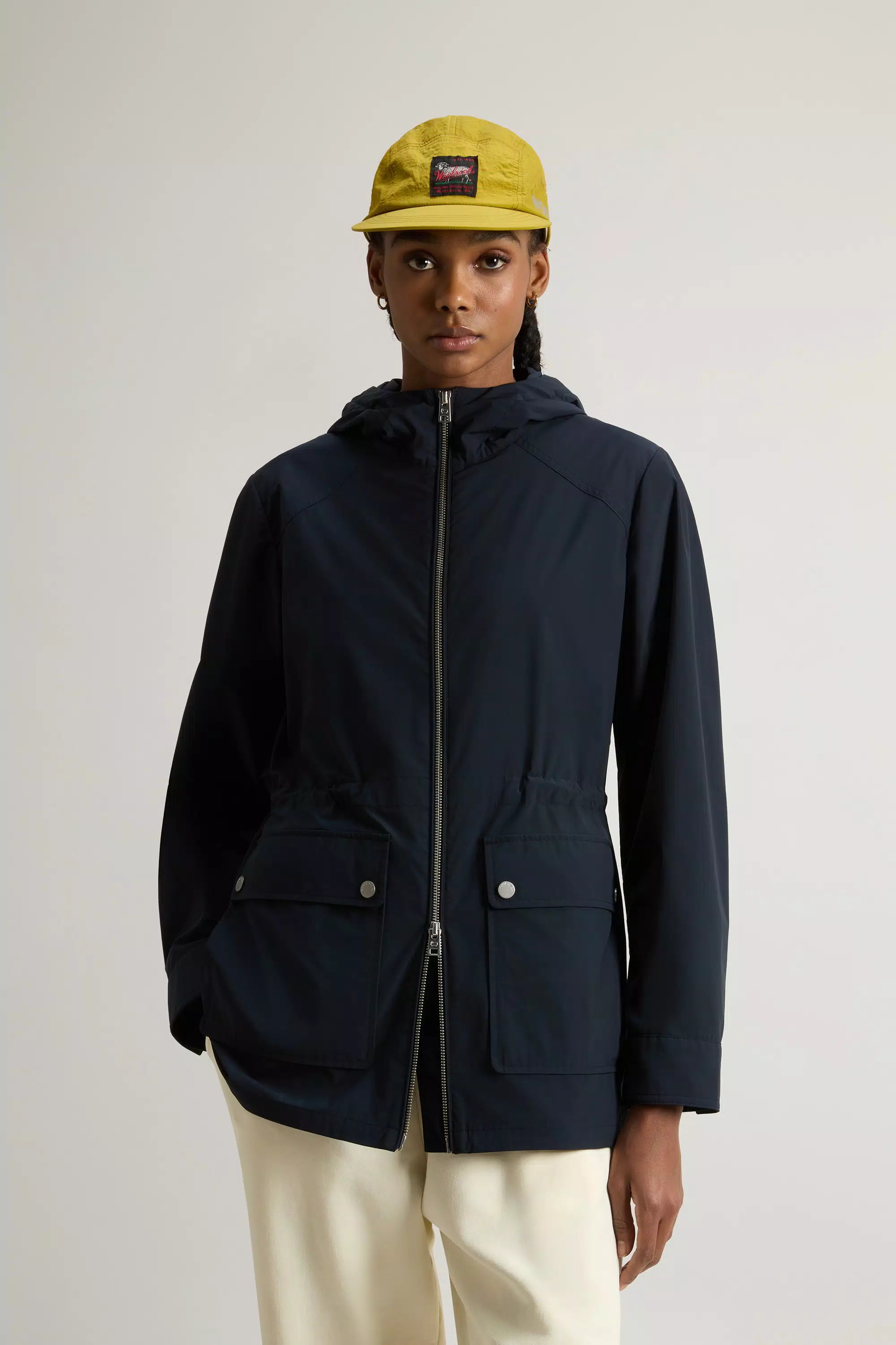 Chaqueta con capucha Urban Touch - Azul Melton
