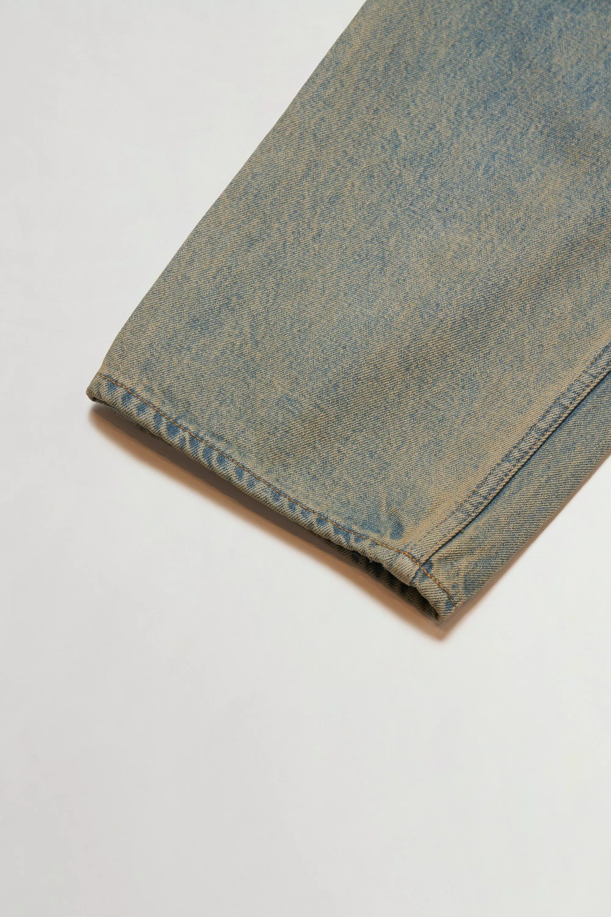 Pantalones Vaqueros de Cinco Bolsillos en Denim de Algodón Puro - Azul Claro