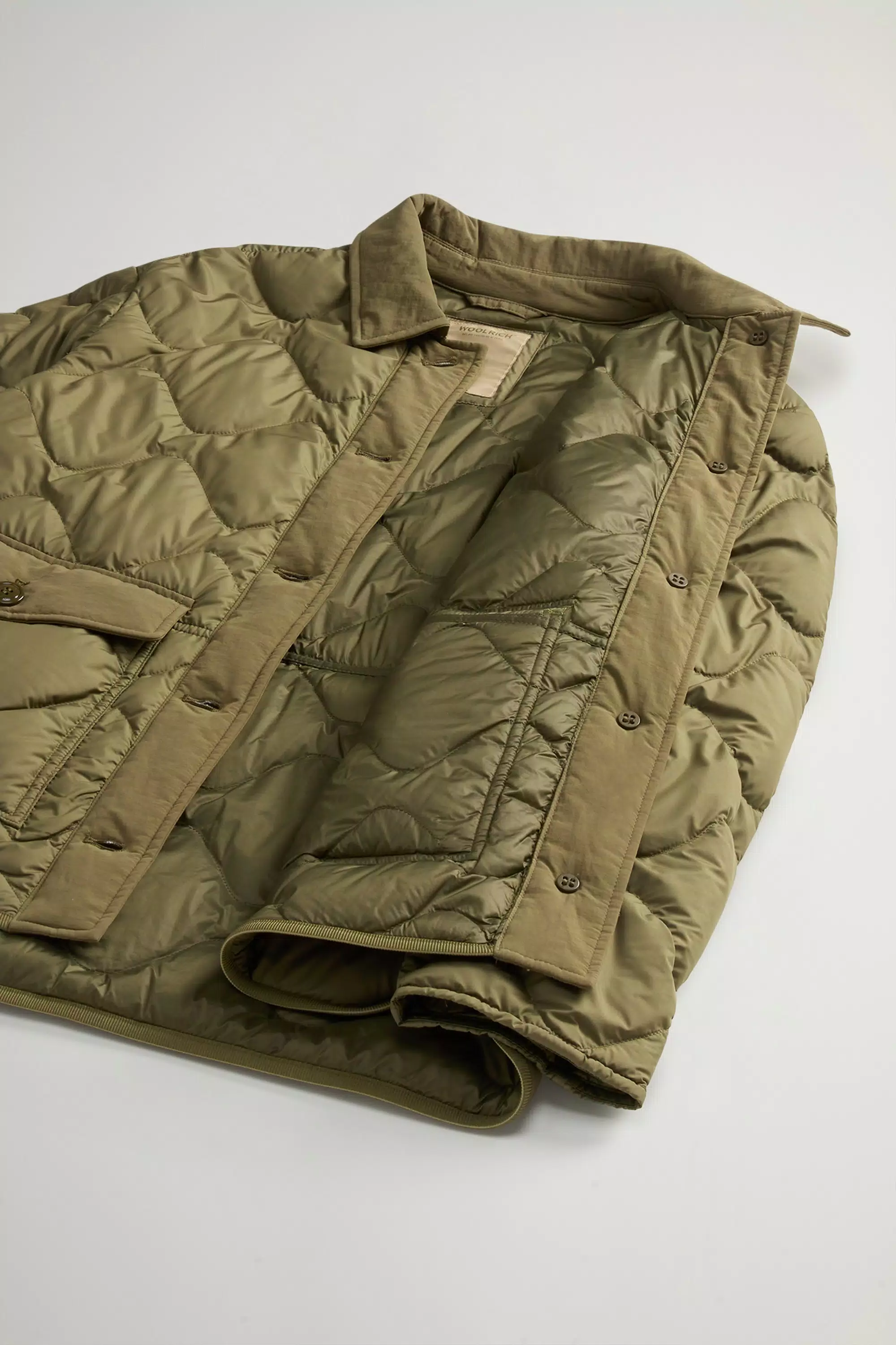 Chaqueta Heritage de microfibra acolchada - Greenstone