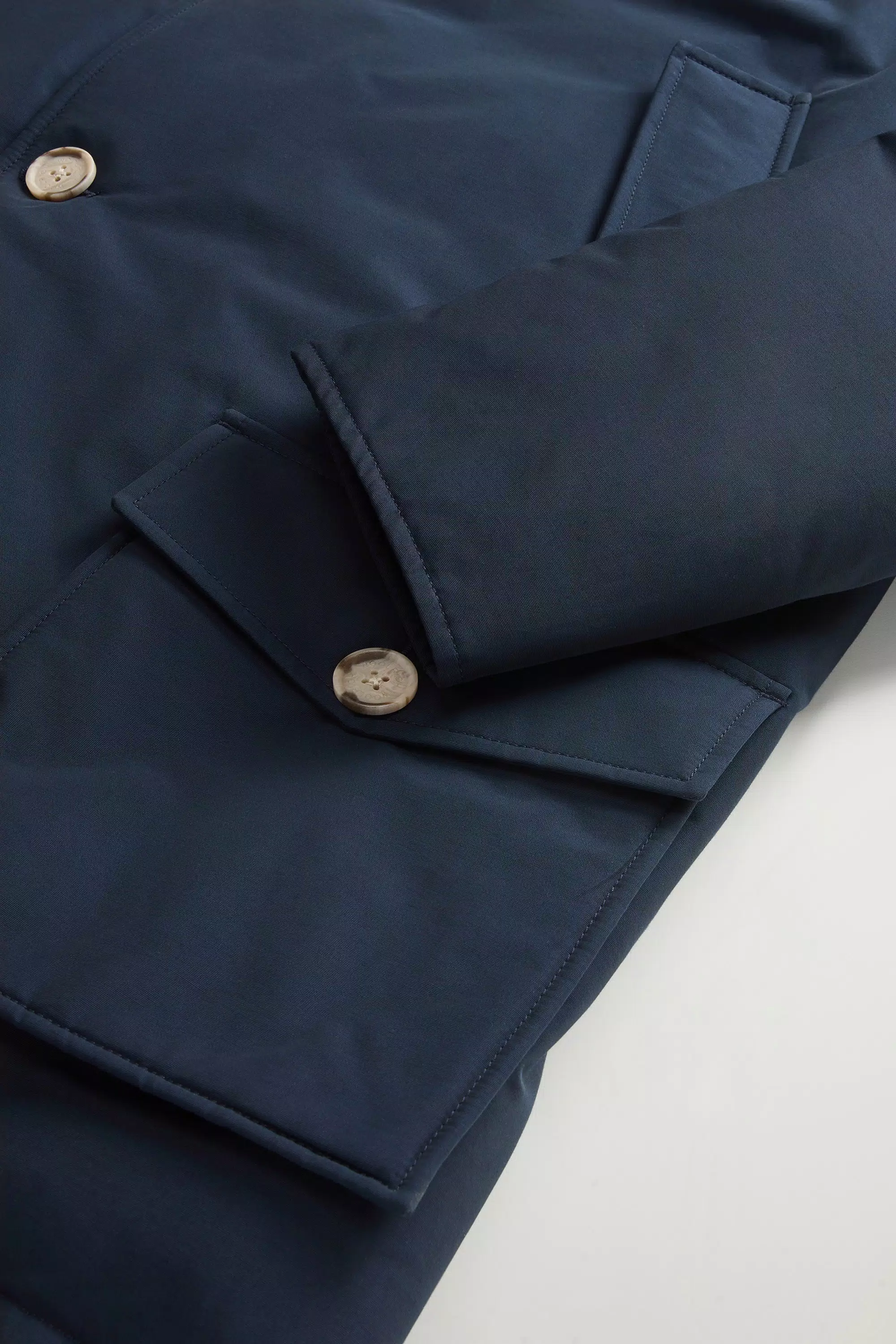 Parka Ártica en tela Ramar - Azul Melton