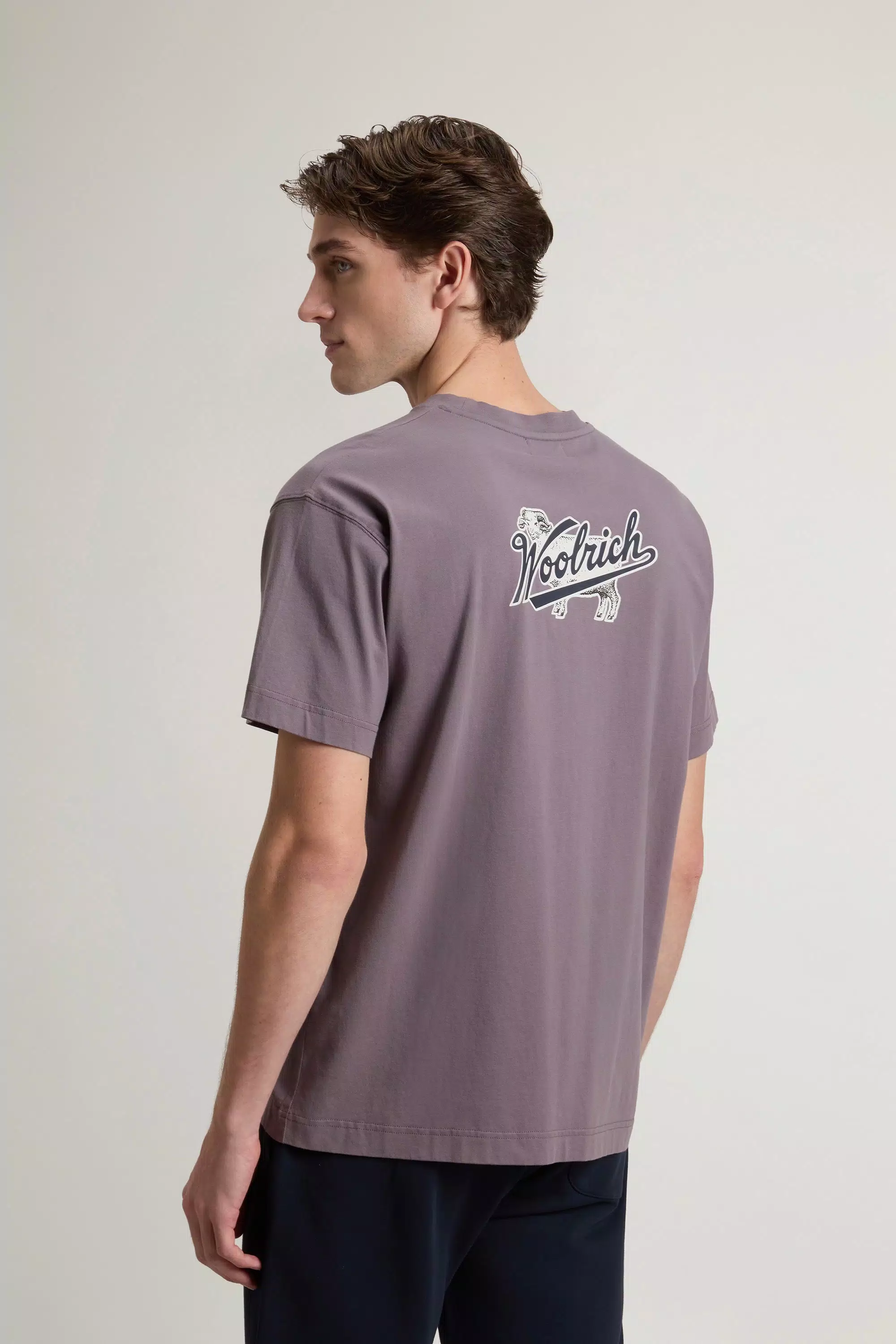 Camiseta de Algodón Puro con Logotipo - Tiburón