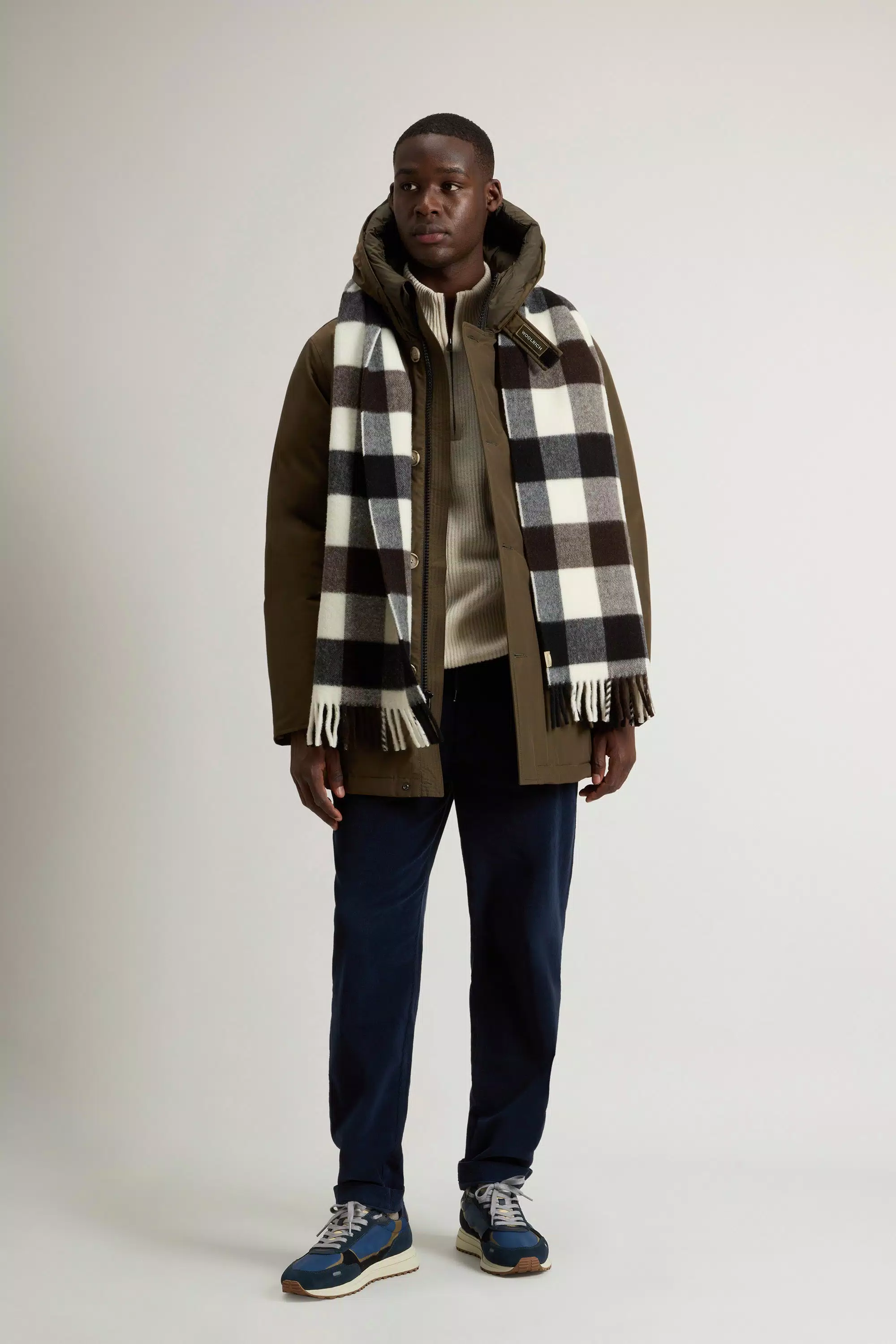 Parka Ártica en Tela Ramar - Verde Oscuro