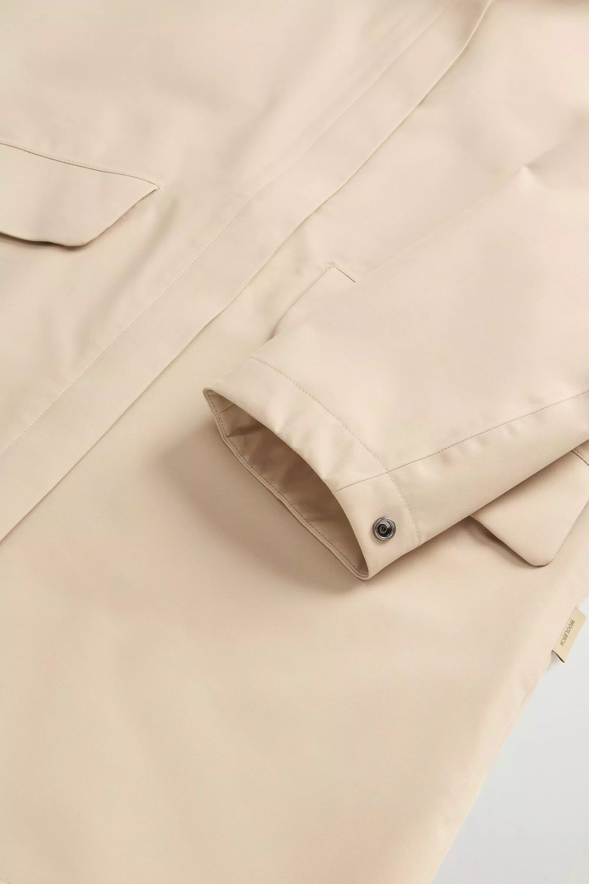 Parka impermeable en tejido ligero stretch - White Pepper