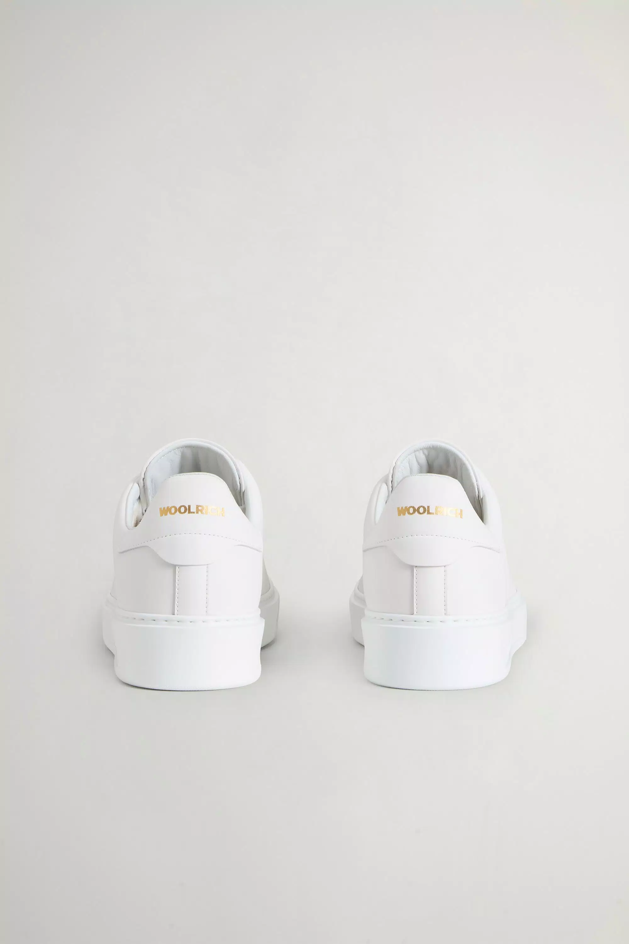 Zapatillas Clásicas de Cuero de Becerro - Blanco Blanco