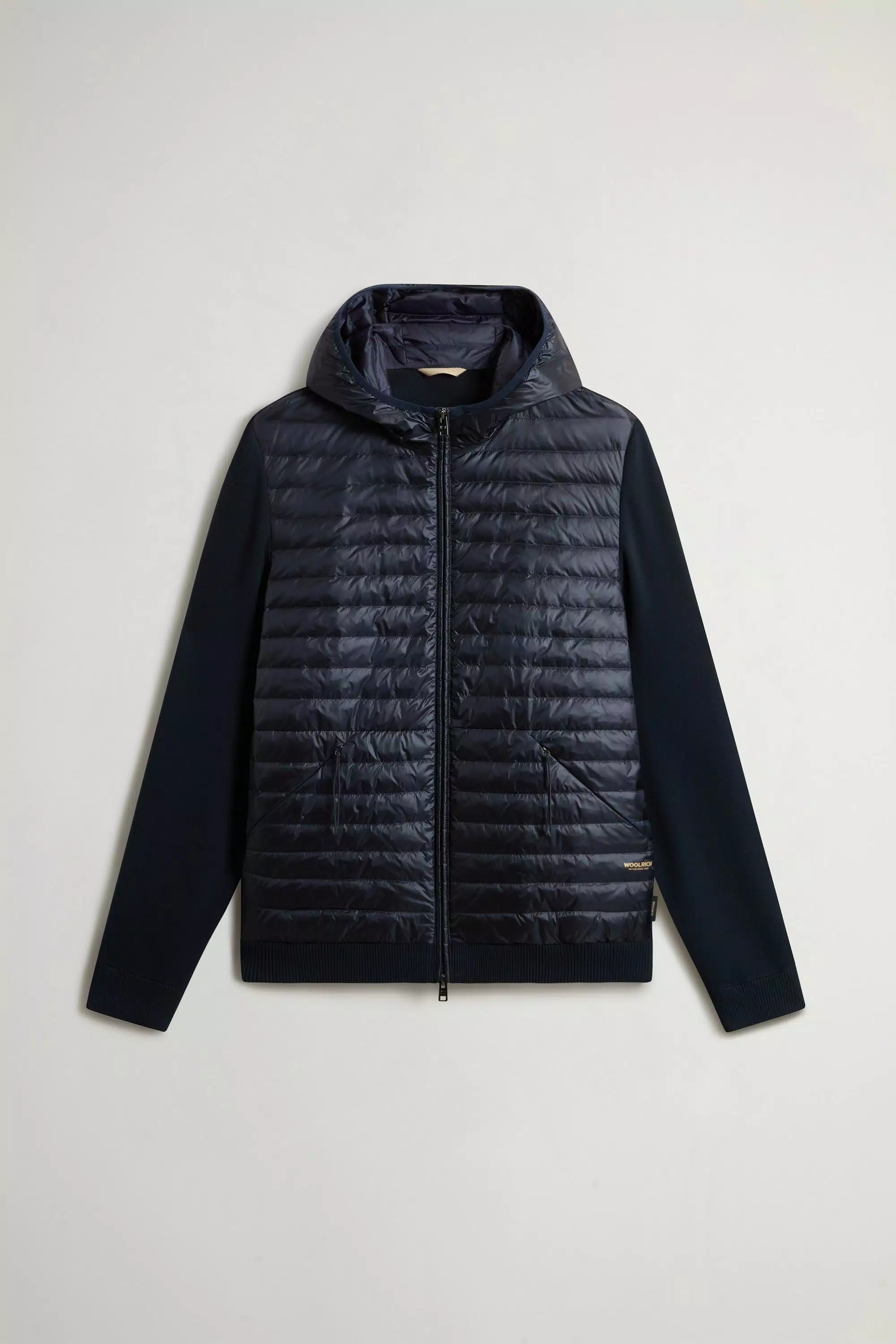 Chaqueta híbrida Allen en nailon ripstop - Azul Melton