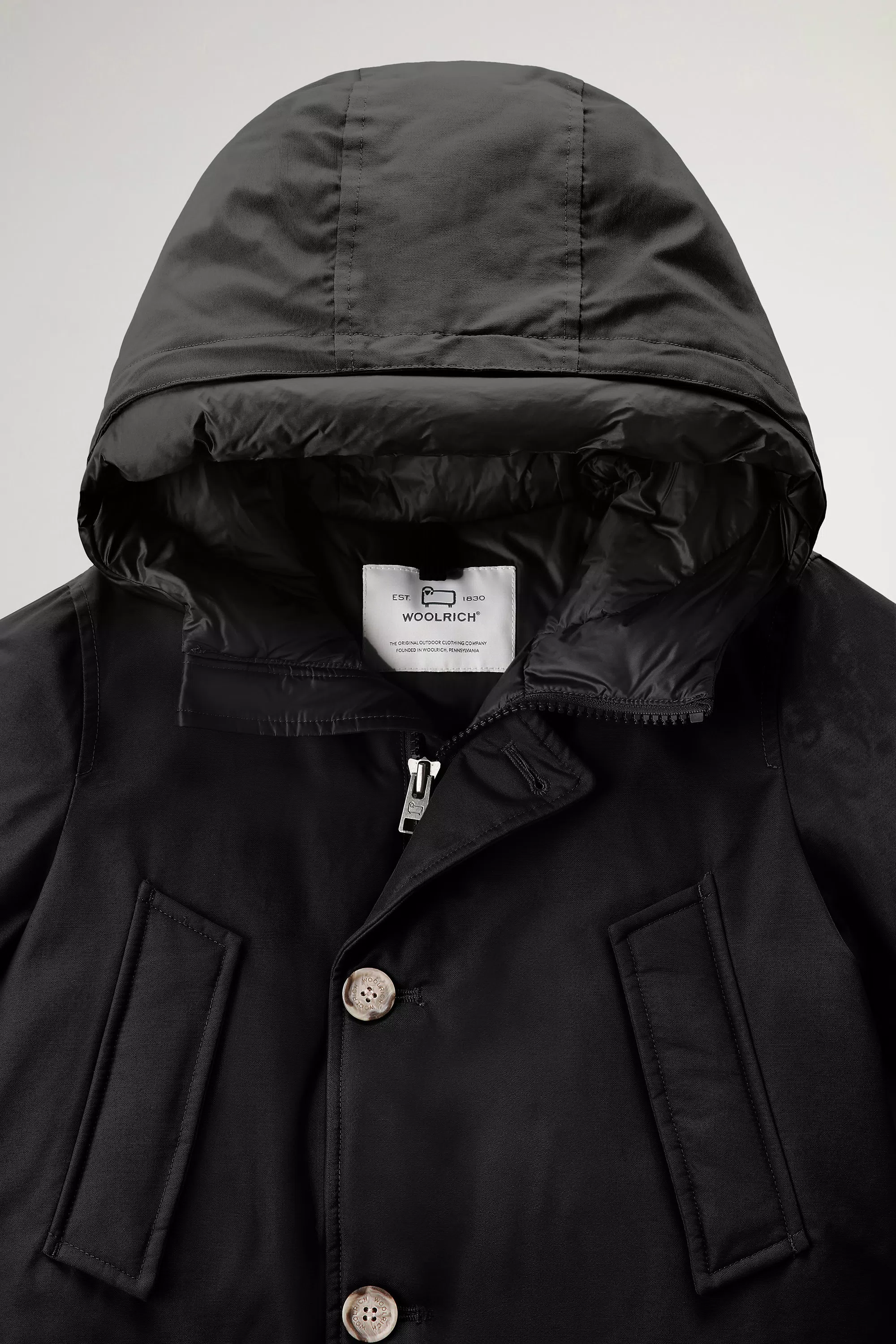 Parka de niño Arctic en tela Ramar - Negro