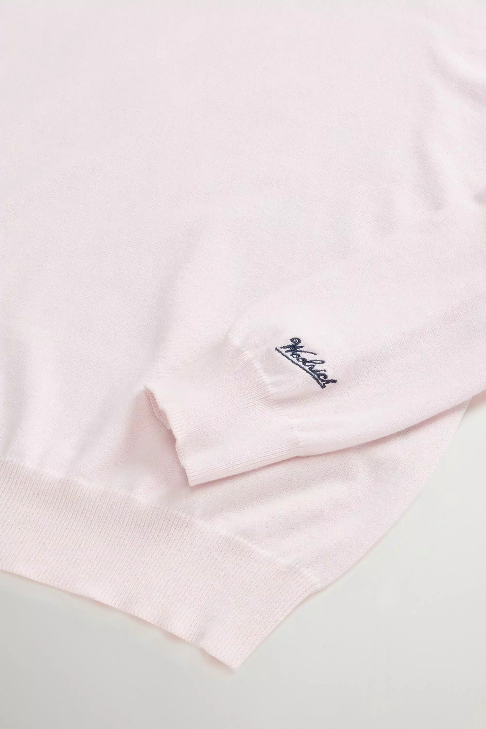 Sudadera con cuello redondo de algodón puro - Lila claro
