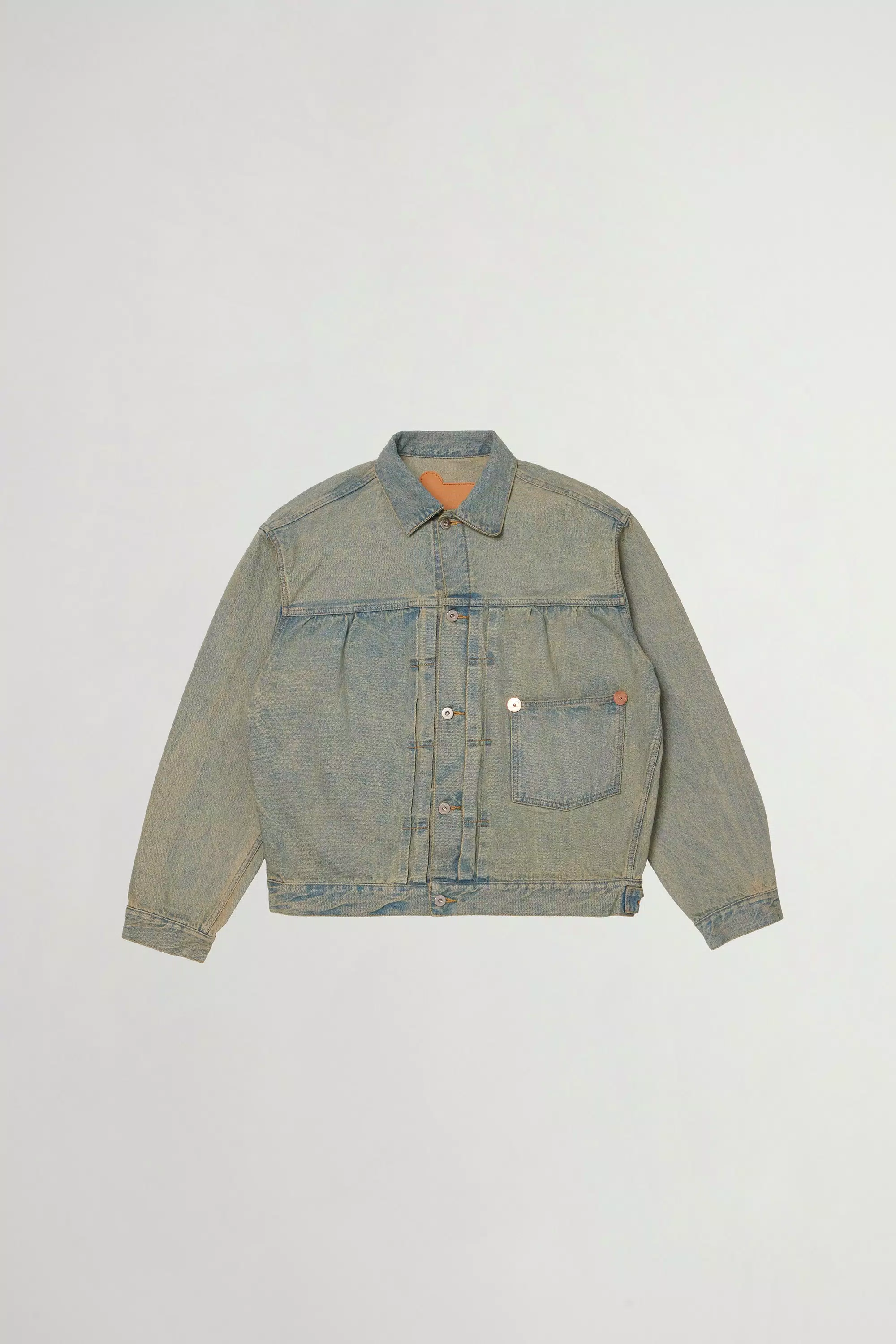 Chaqueta de denim de algodón puro - Azul claro