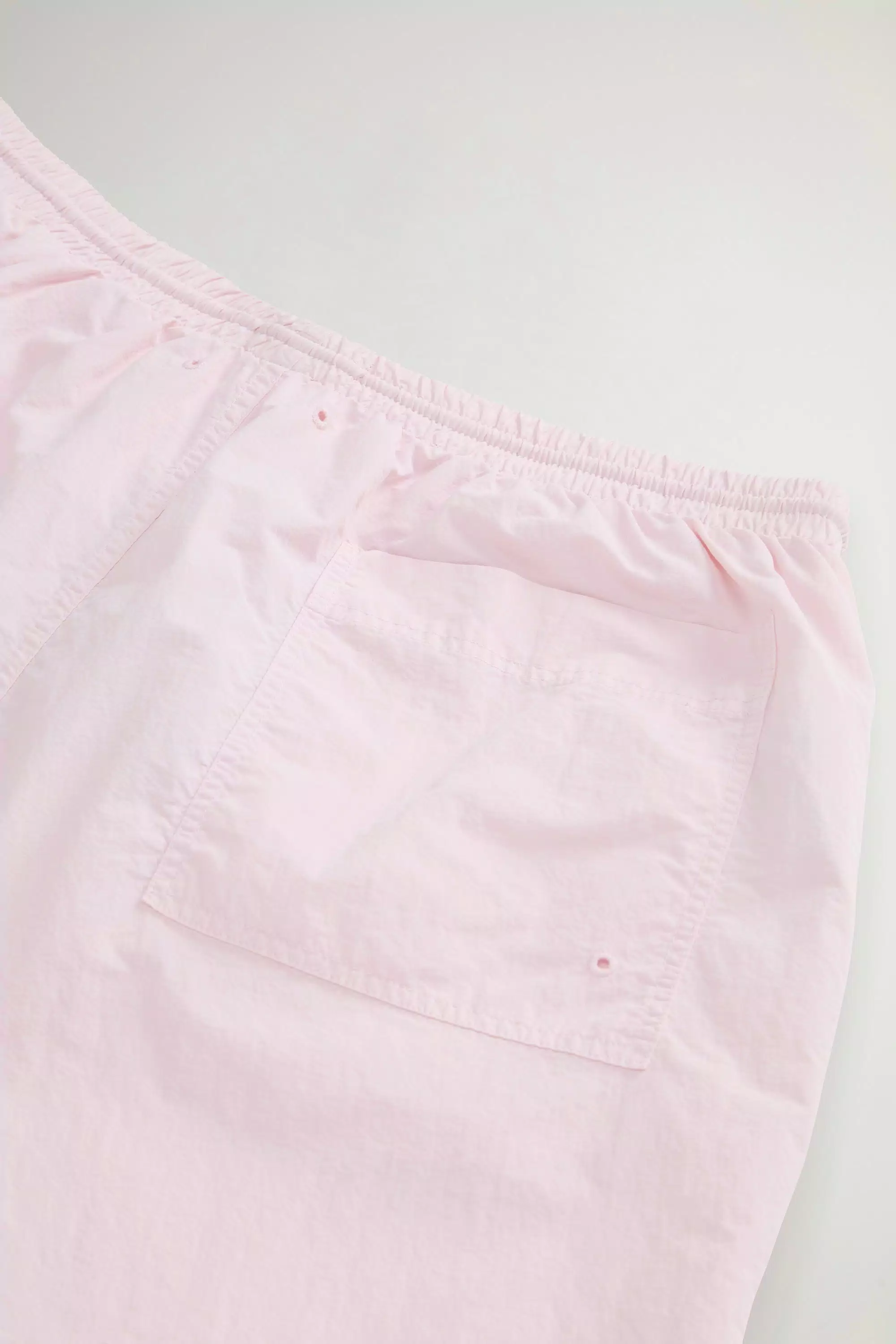Pantalones cortos de baño teñidos en tejido de nailon - Lila claro