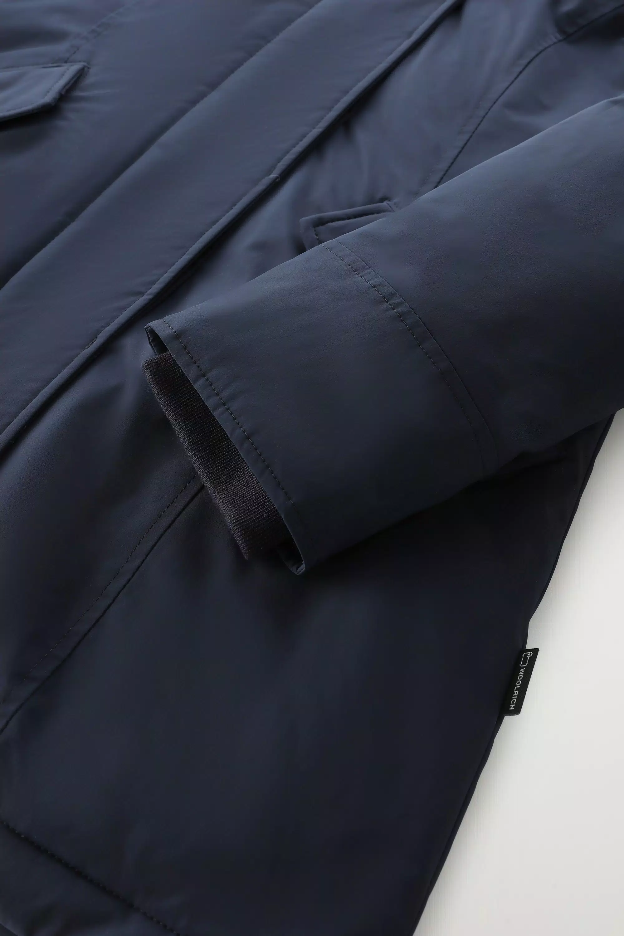 Parka Ártica con Toque Urbano y Piel Desmontable - Azul Melton