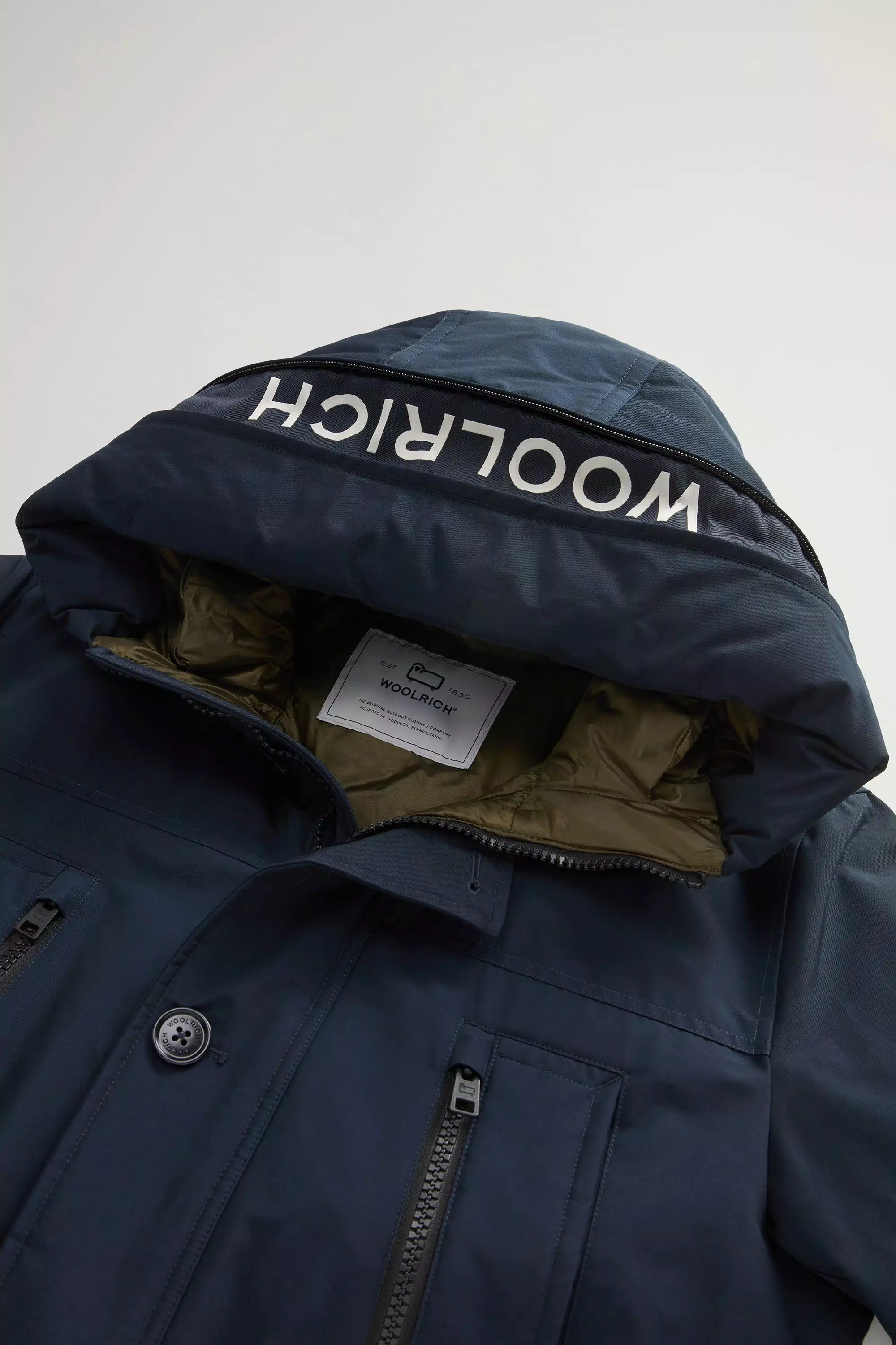 Parka Ártica Evolution en Tela Ramar - Azul Melton