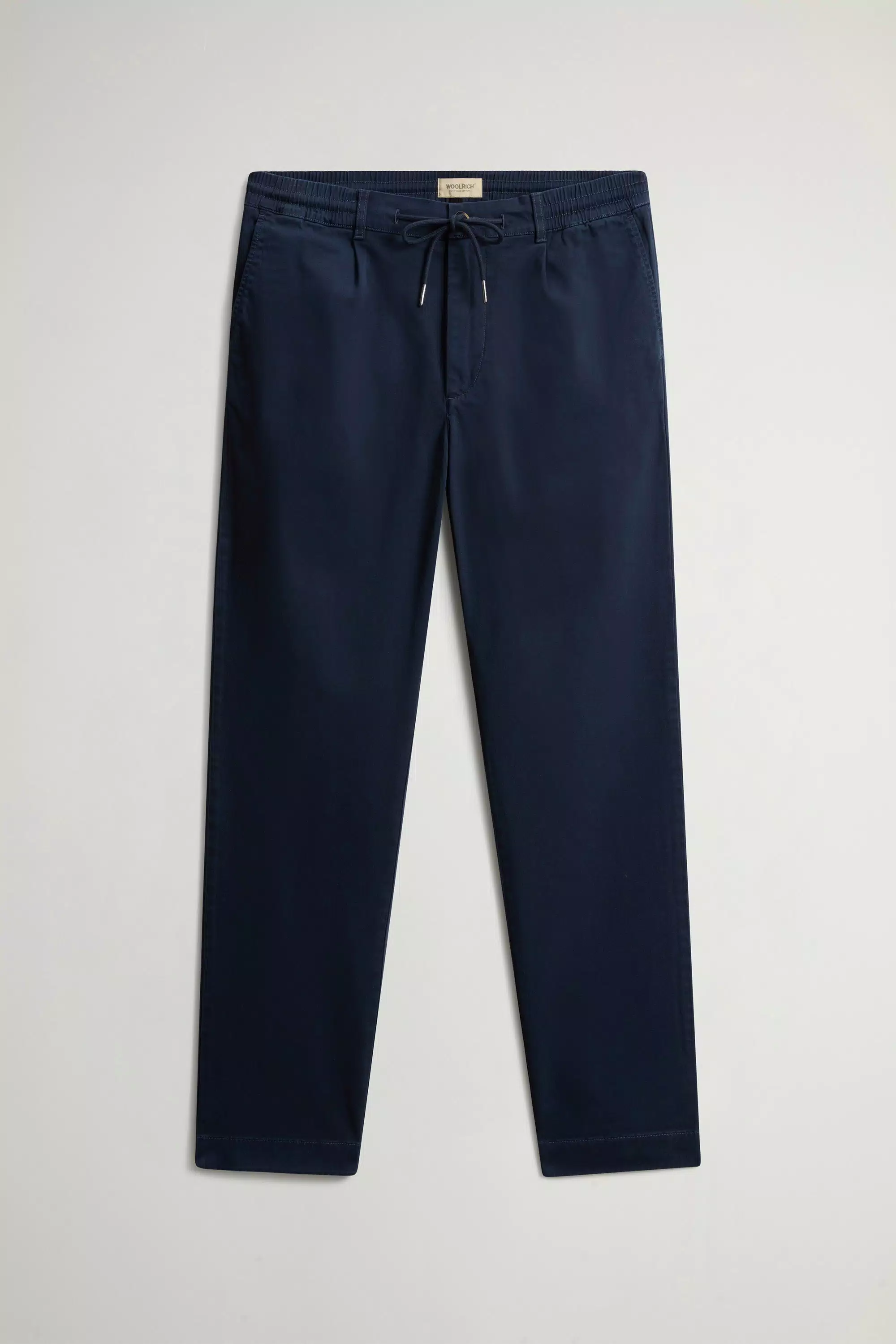 Pantalones Milton teñidos en tela de sarga de algodón - Azul Melton
