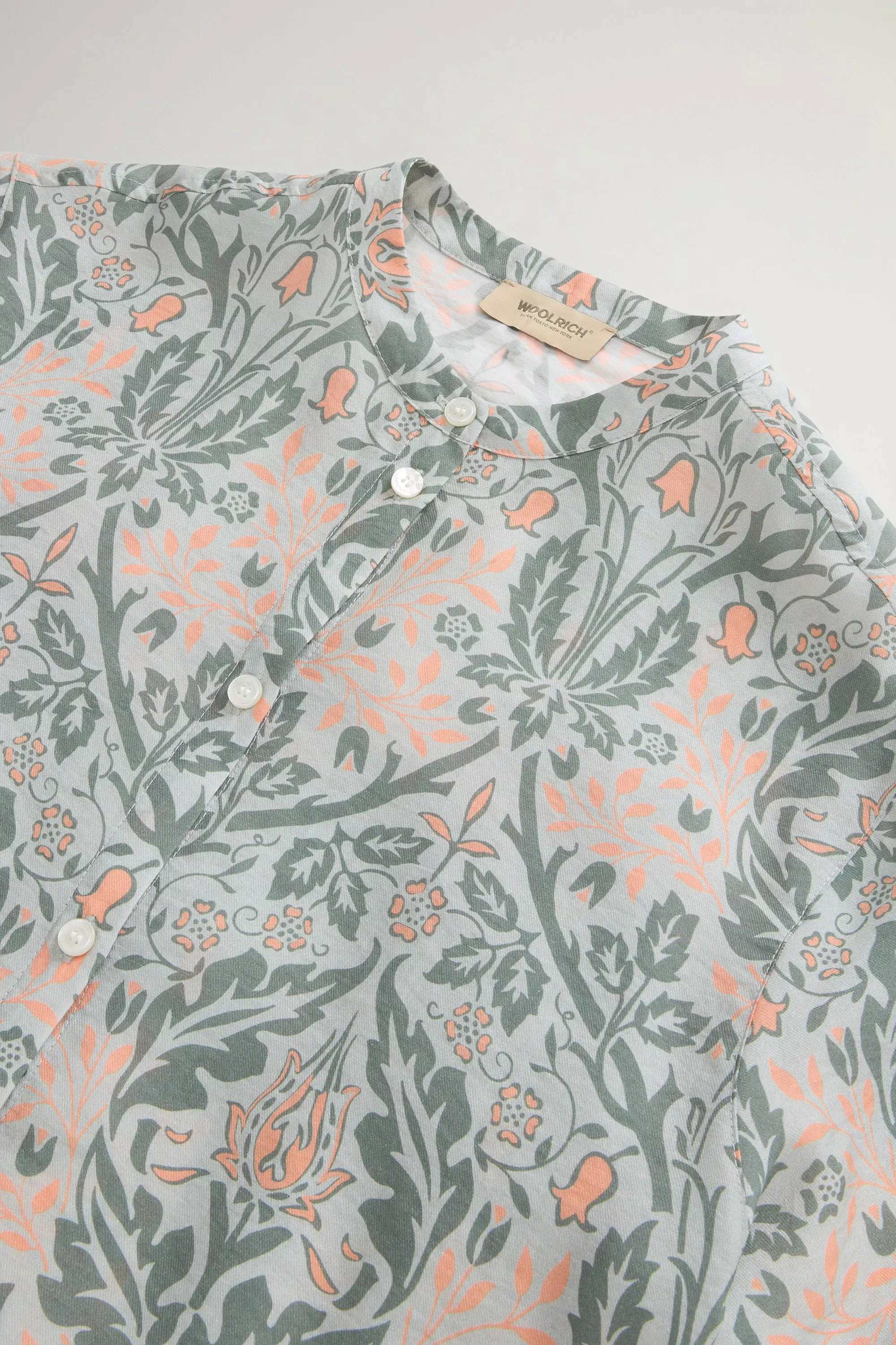 Camisa de mezcla de Liocel - Línea floral alpina