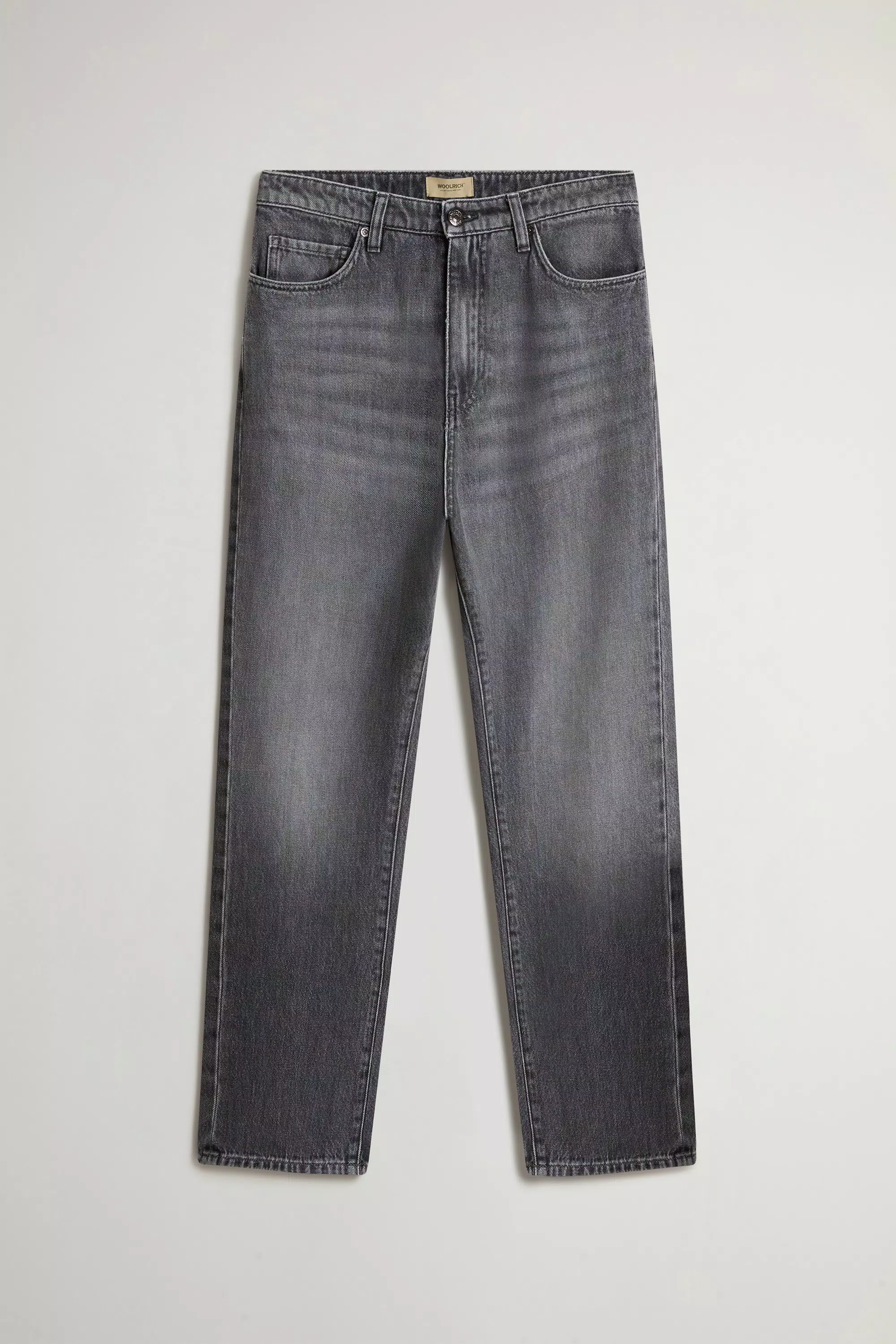 Pantalones de mezclilla de algodón puro - Asfalto