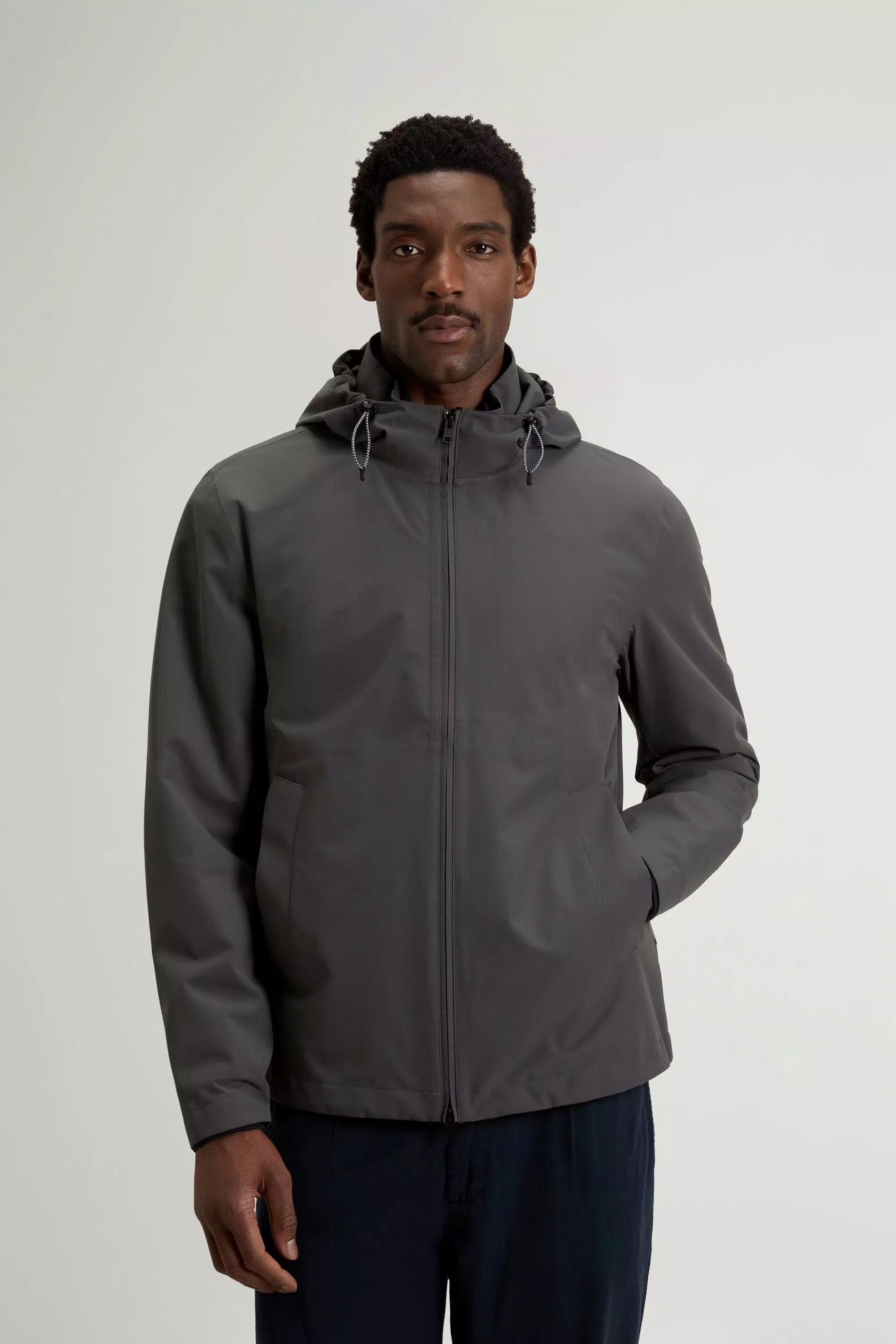 Chaqueta Pacific en tejido de dos capas - Sombra Gris