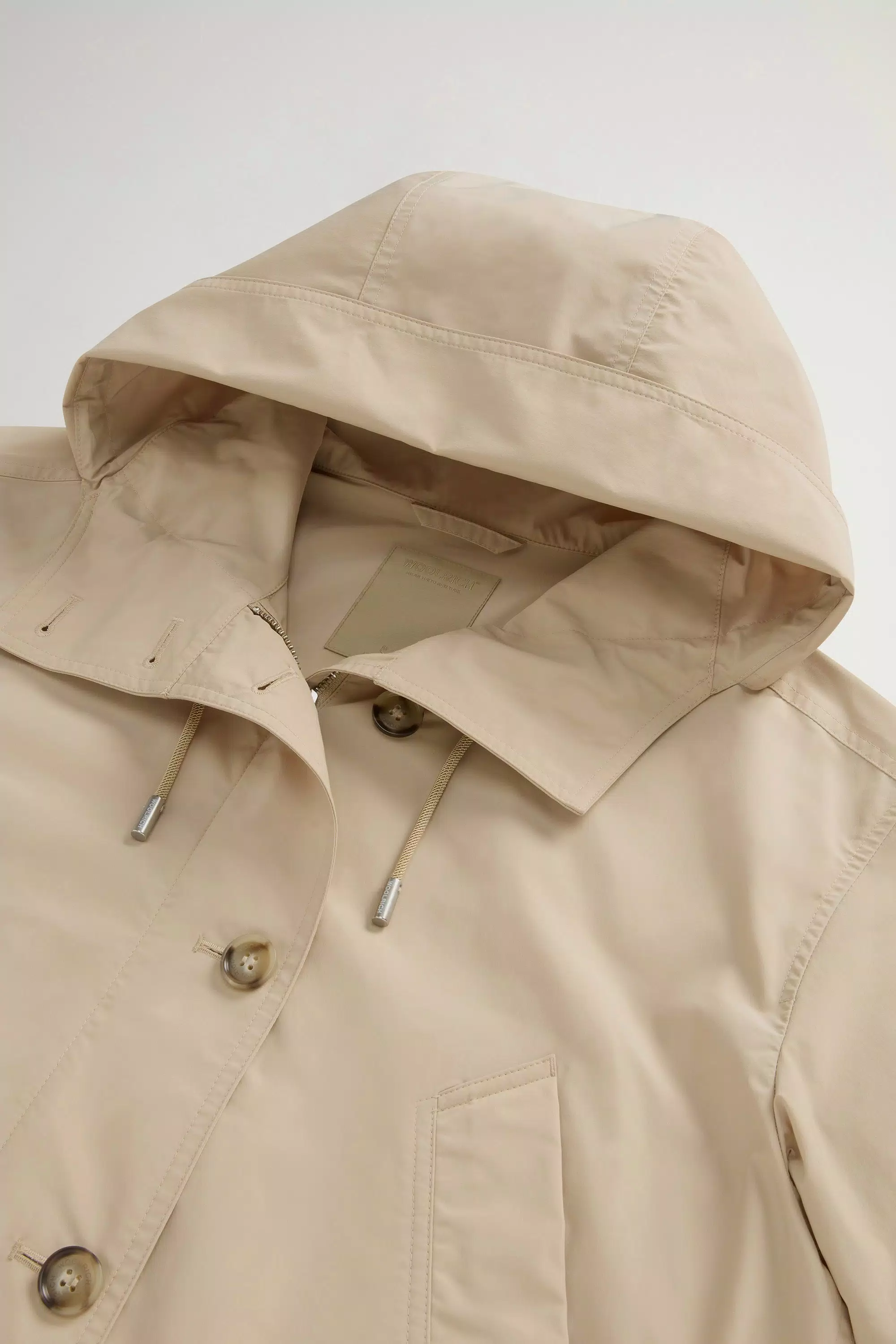 Parka Corta Urban Touch - Blanco Pimienta