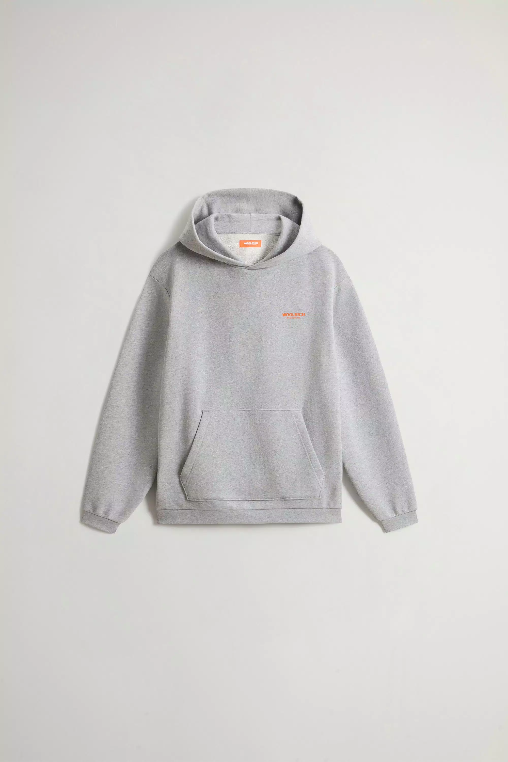 Sudadera para niños de algodón puro - Gris claro melange