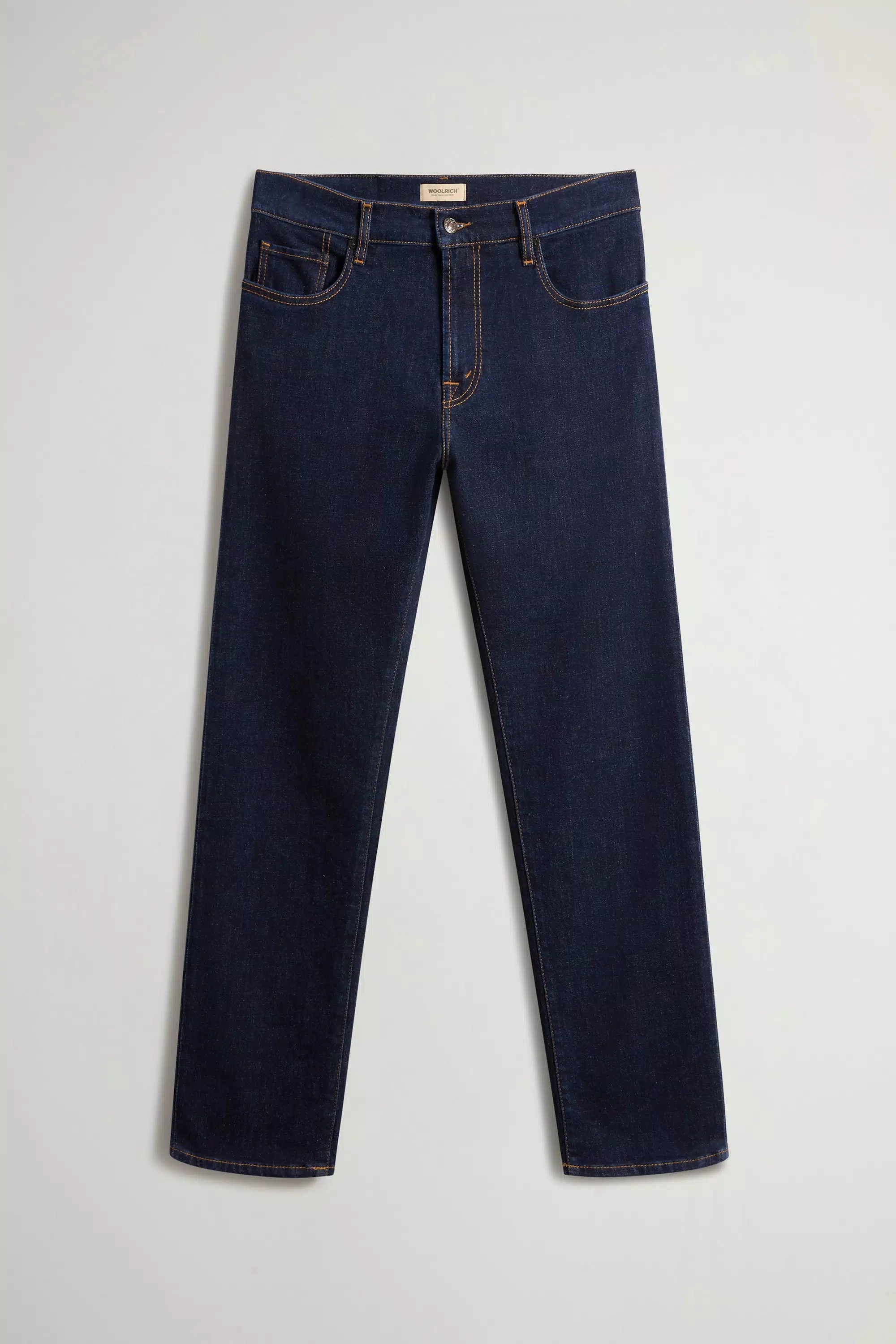 Pantalones vaqueros de cinco bolsillos en denim de algodón elástico - Lavado en enjuague