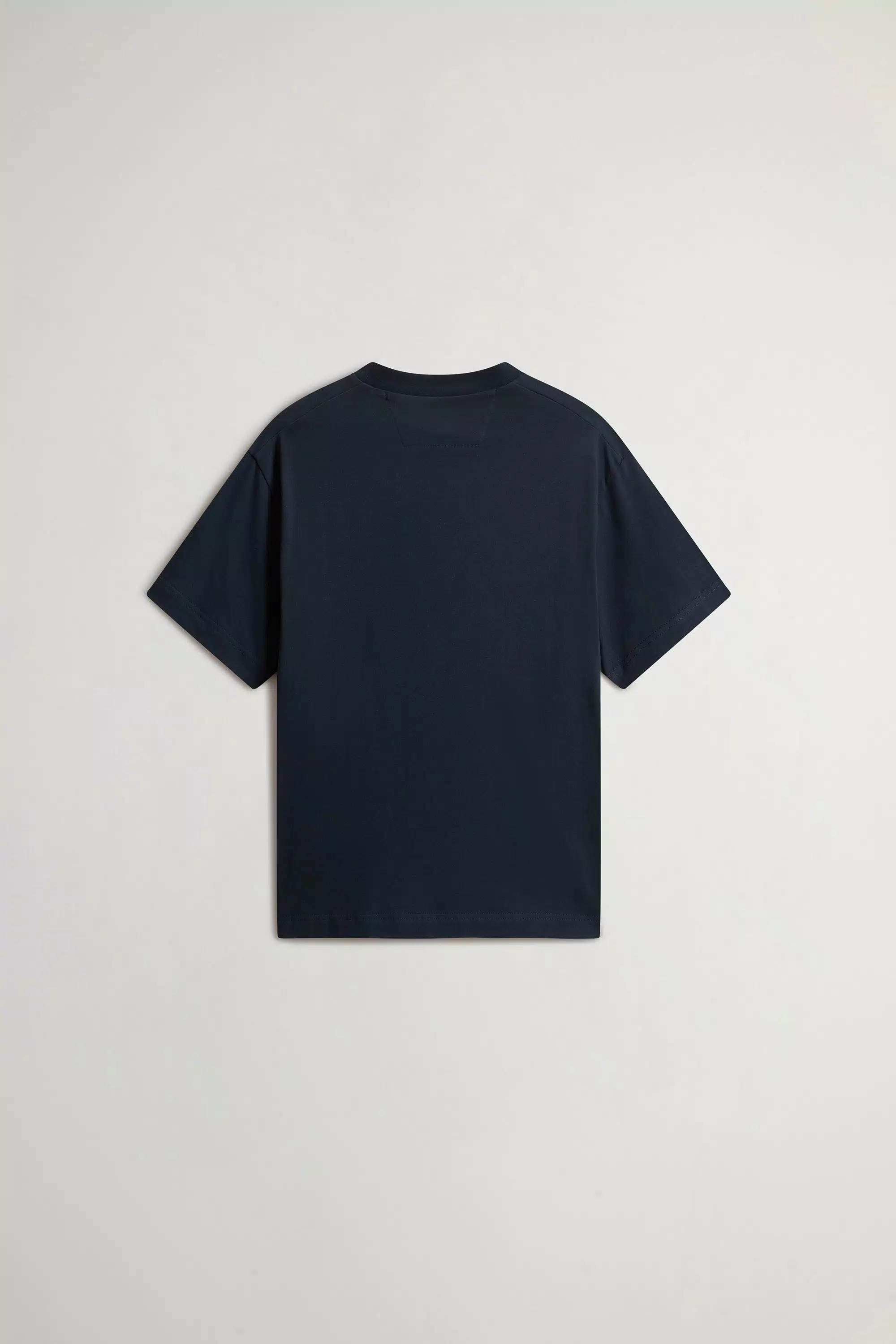 Camiseta para niños de algodón puro con estampado - Azul Melton